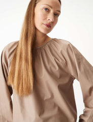 Wera - WERA blouse SANDY - pitkähihaiset puserot - sand - 3