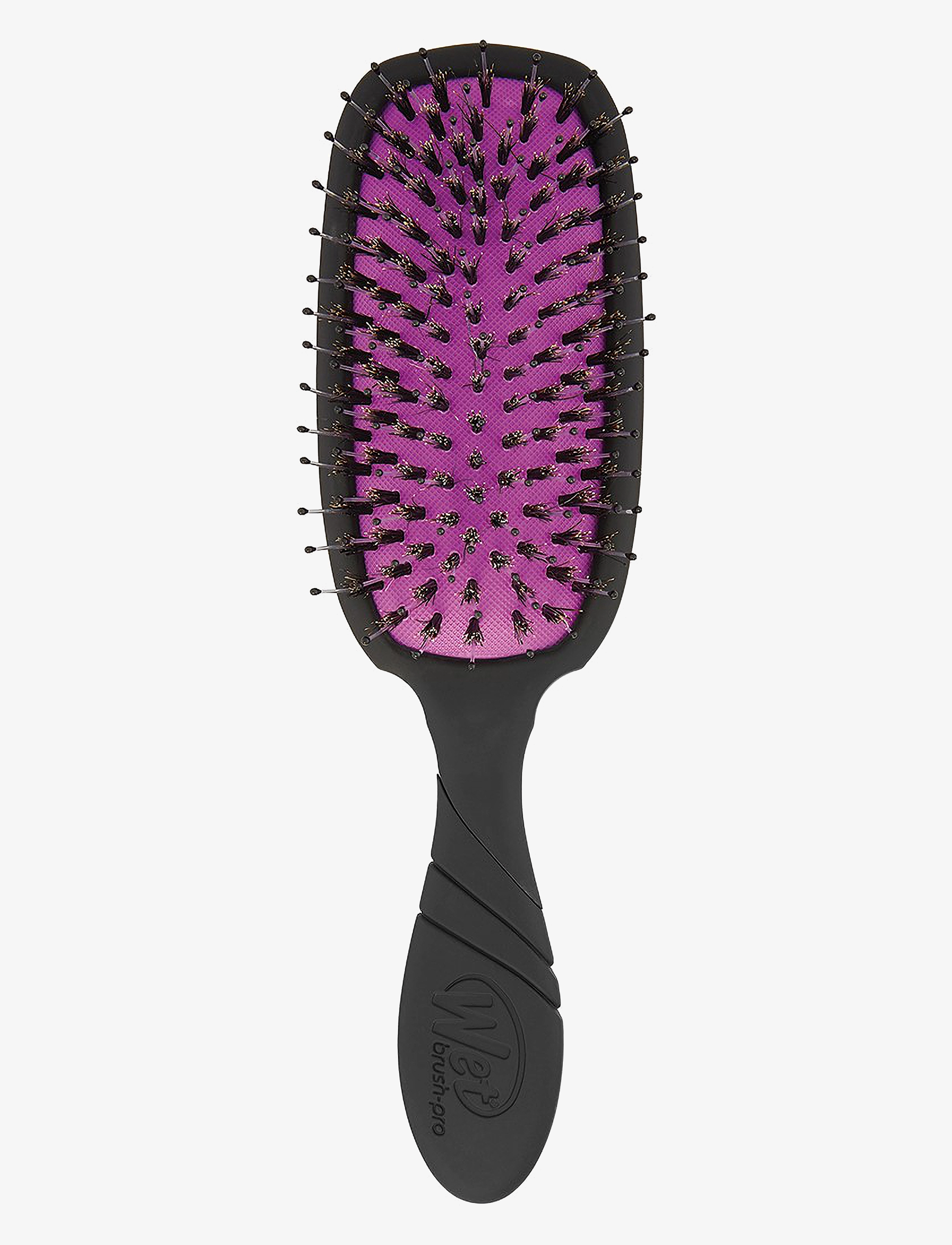 Wetbrush Pro Shine Enhancer Black, One Size, Black, Hårbørster & Kamme > Paddelbørste, Dame