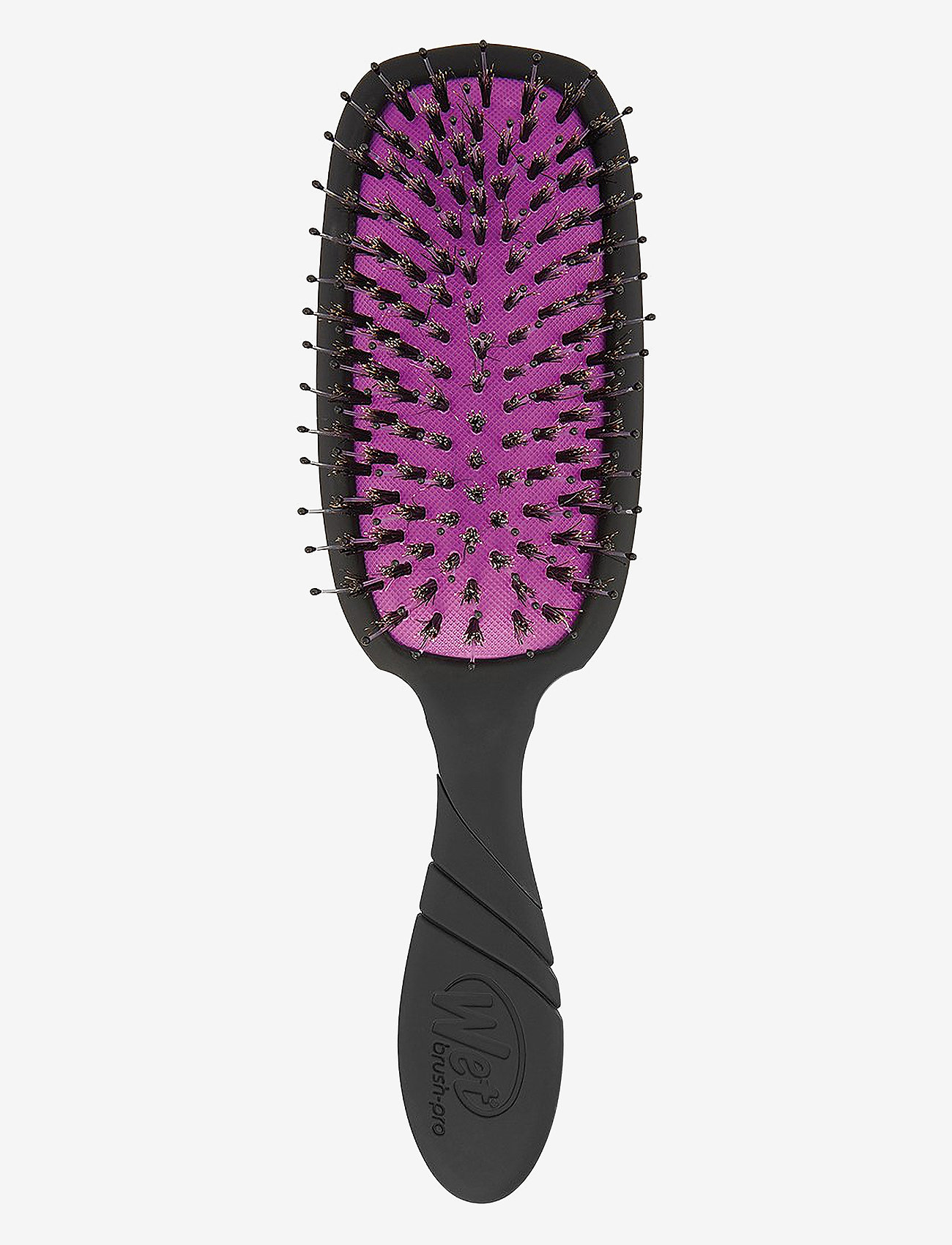 Wetbrush - Pro Shine Enhancer Black - hårbørster - black - 0