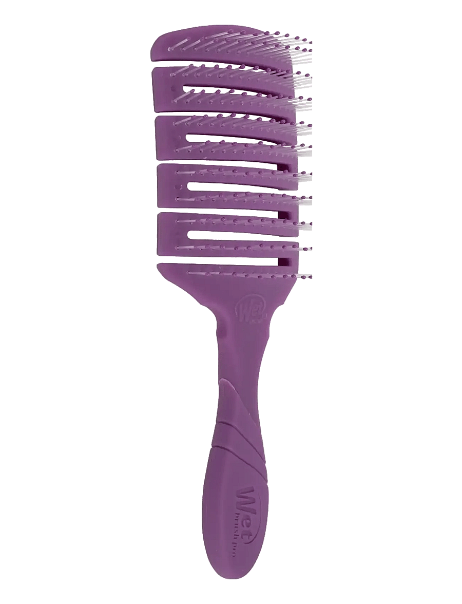 Wetbrush - Pro Flex Dry Paddle Frost Black - paddle harjad - no color - 1