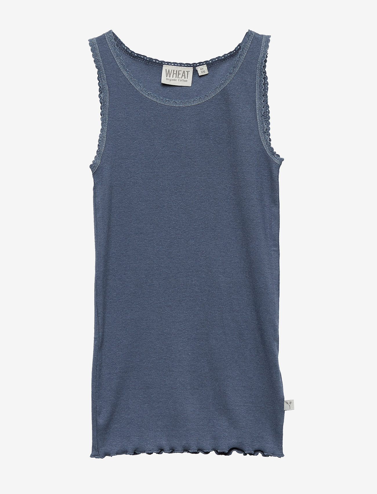 Wheat - Rib Top - greyblue - 0