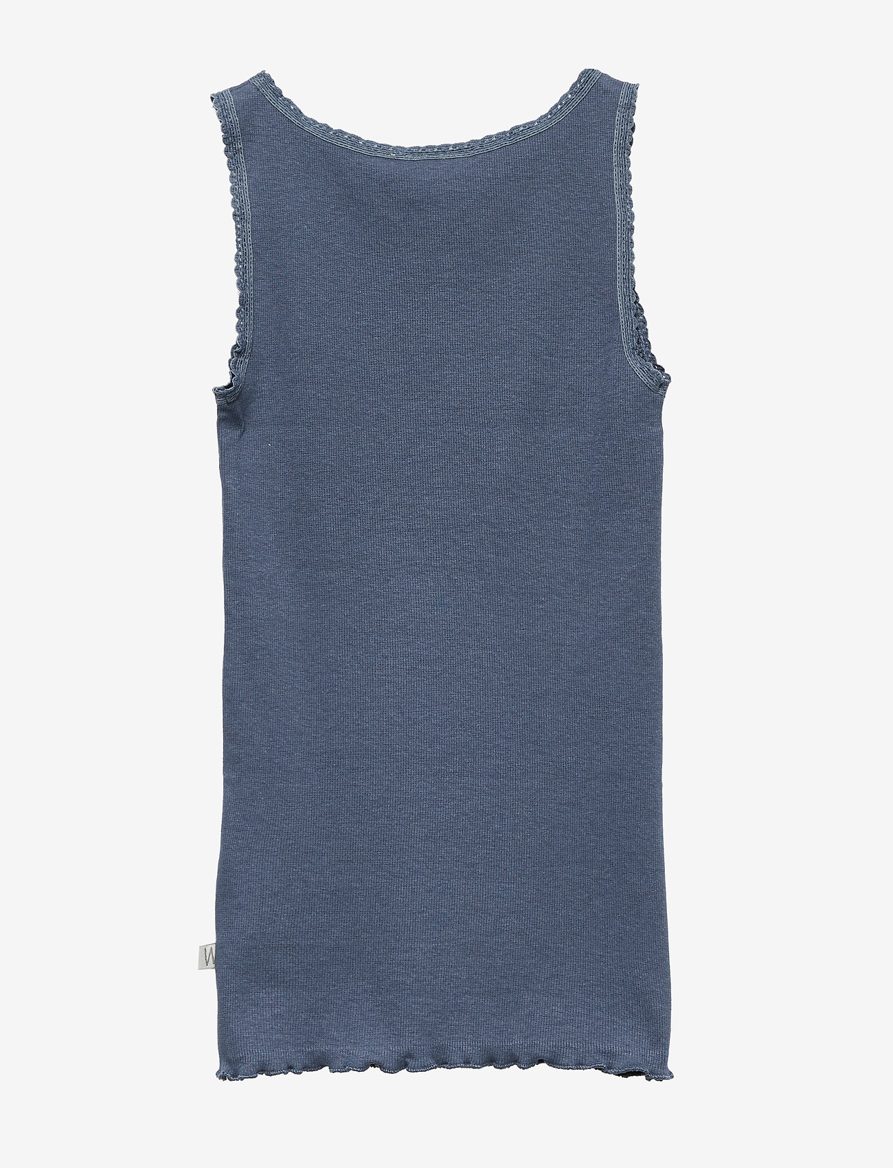 Wheat - Rib Top - greyblue - 1