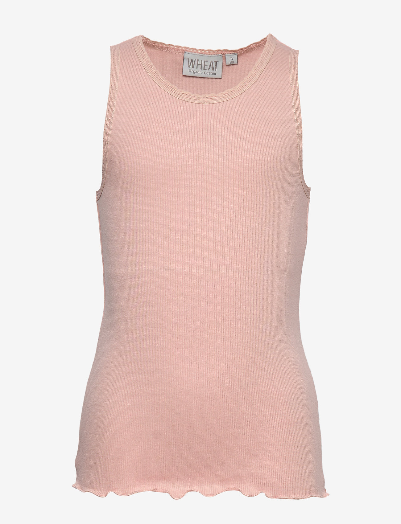 Wheat - Rib Top - misty rose - 0