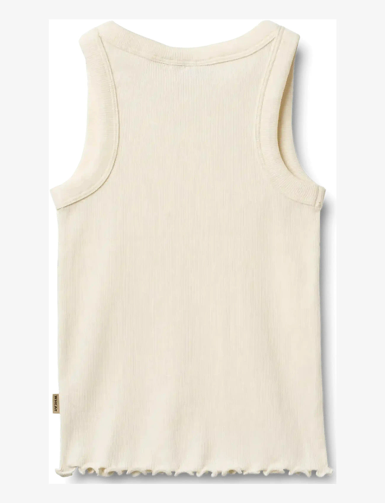 Wheat - Rib Top Minka - Ærmeløs undertrøje - ivory - 1