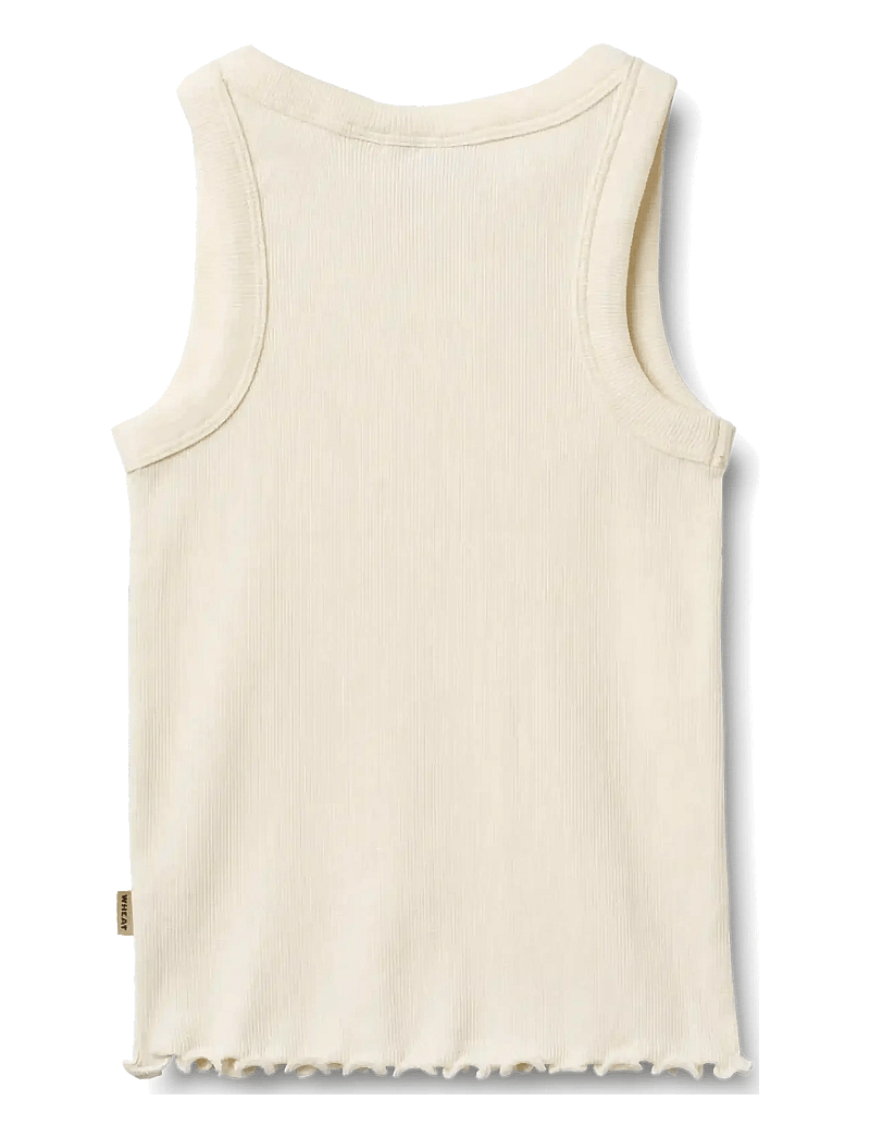 Wheat - Rib Top Minka - Ærmeløs undertrøje - ivory - 1