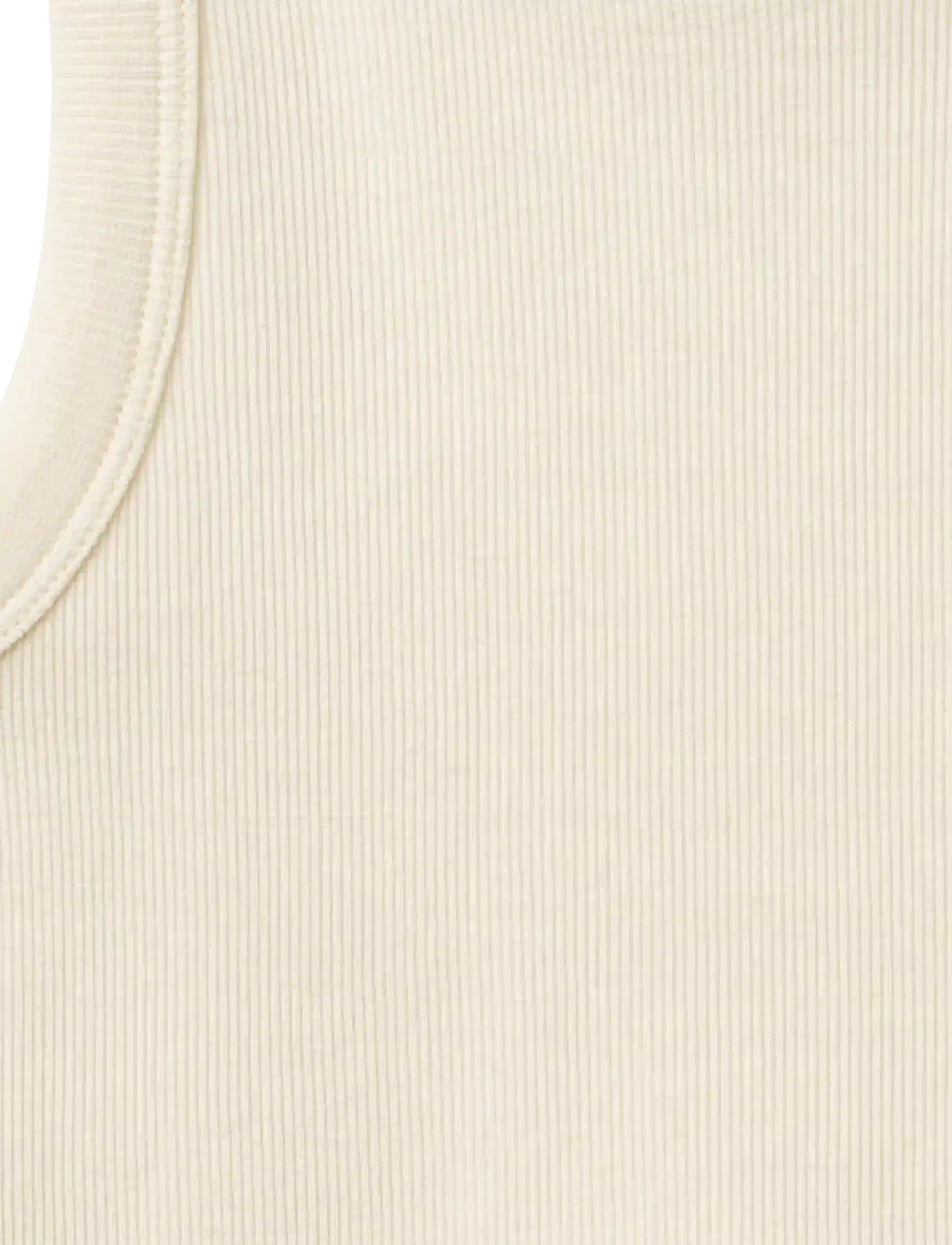 Wheat - Rib Top Minka - Ærmeløse - ivory - 2