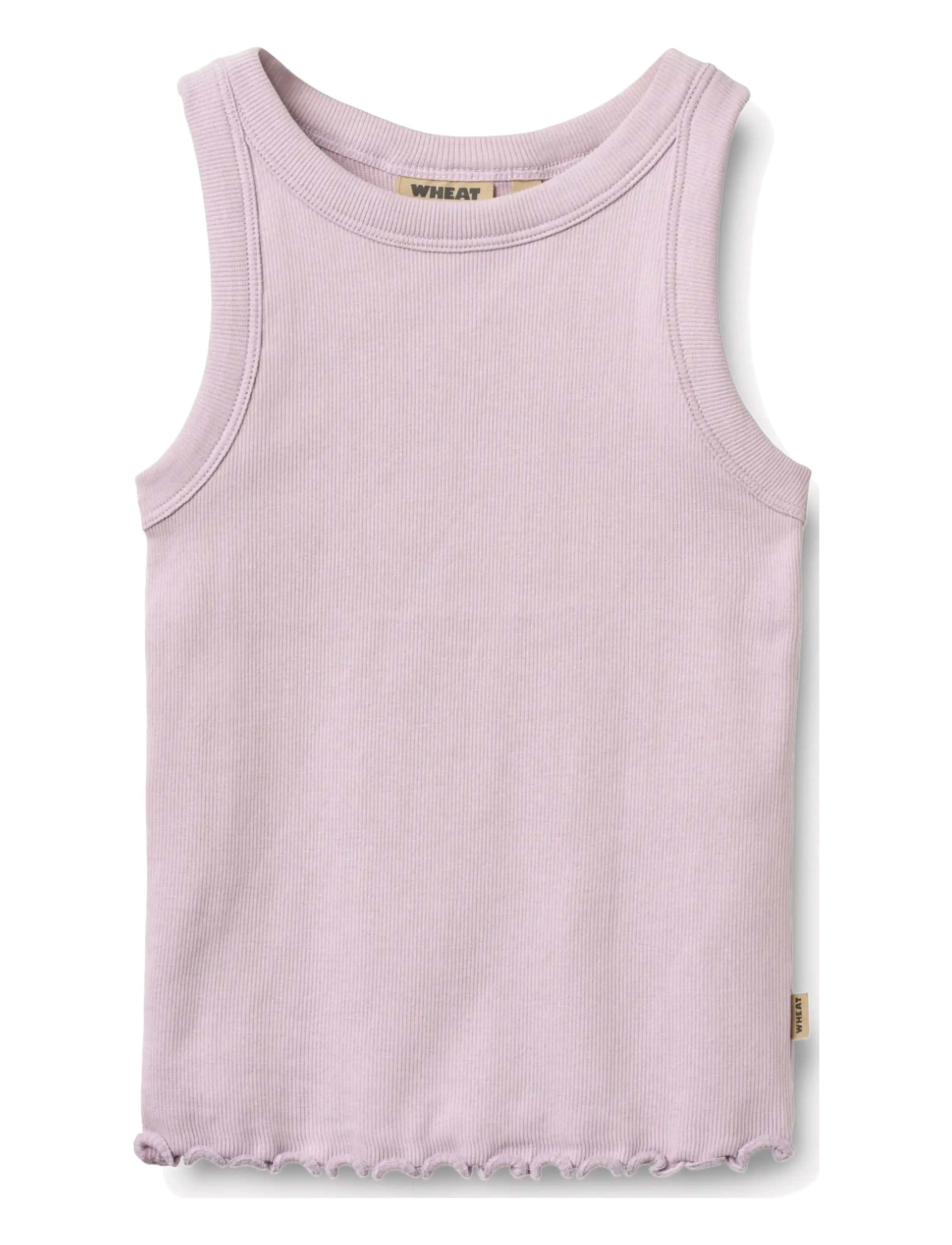 Wheat Rib Top Minka - Toppar & T-shirts - LAVENDER / purple