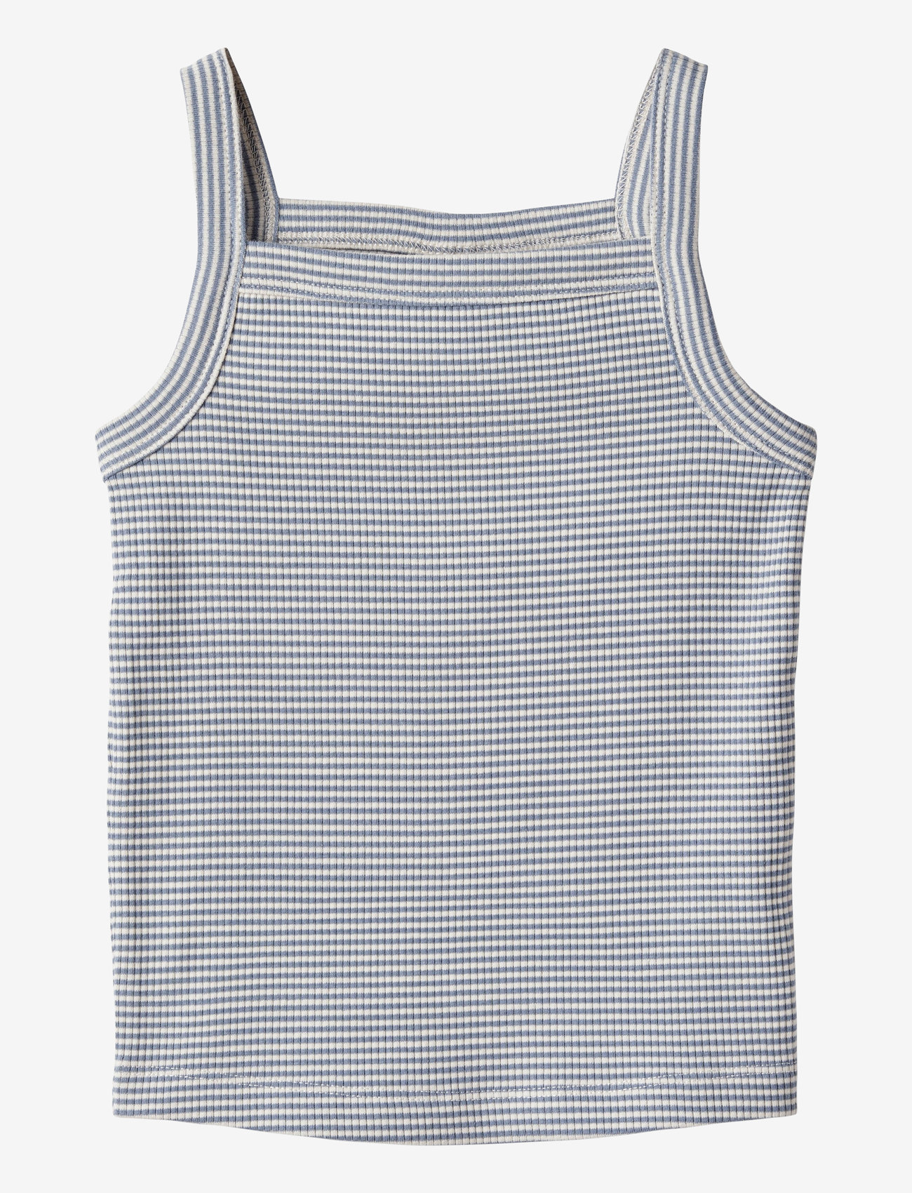 Wheat - Rib Top Shelly - blue stripe - 0