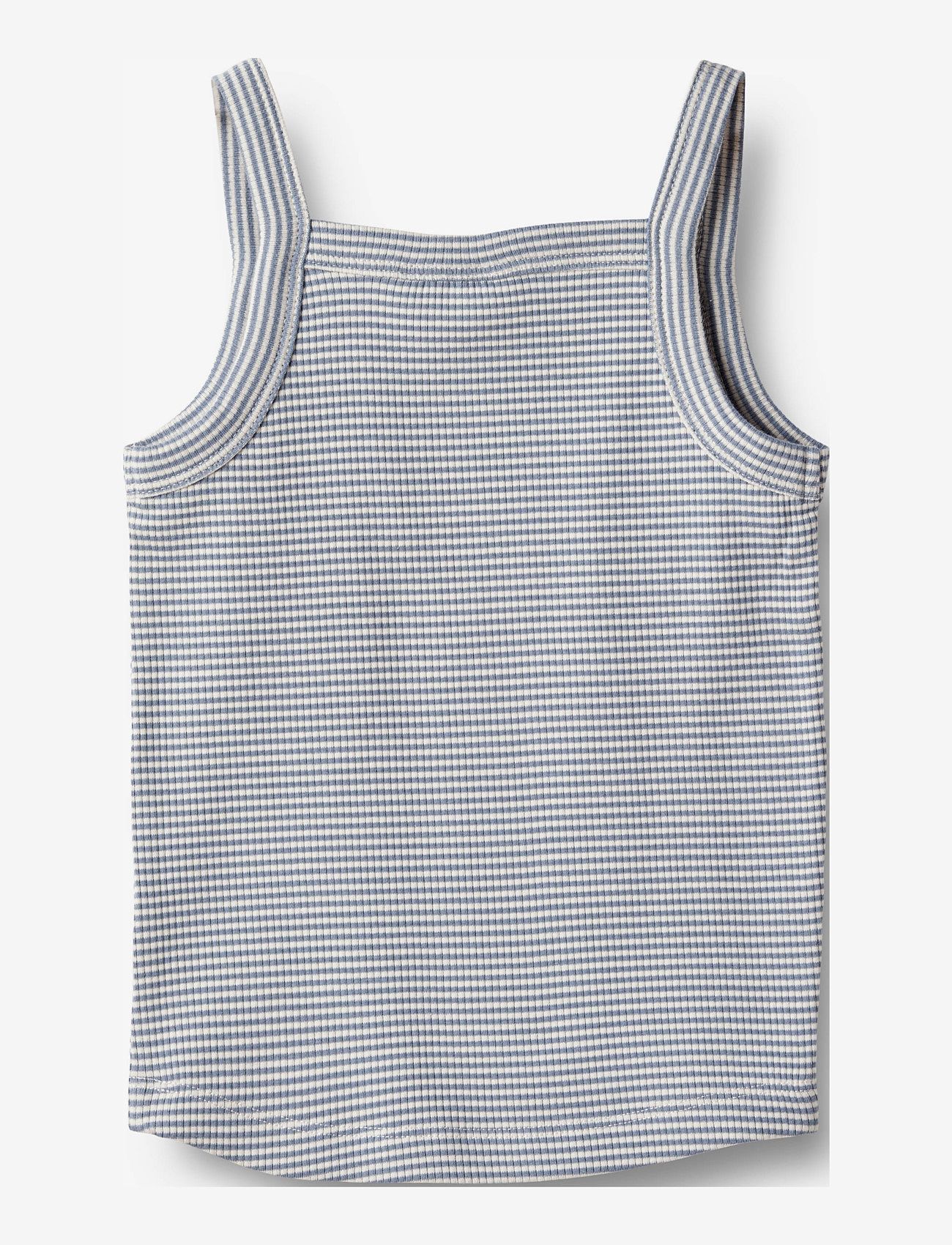 Wheat - Rib Top Shelly - blue stripe - 1