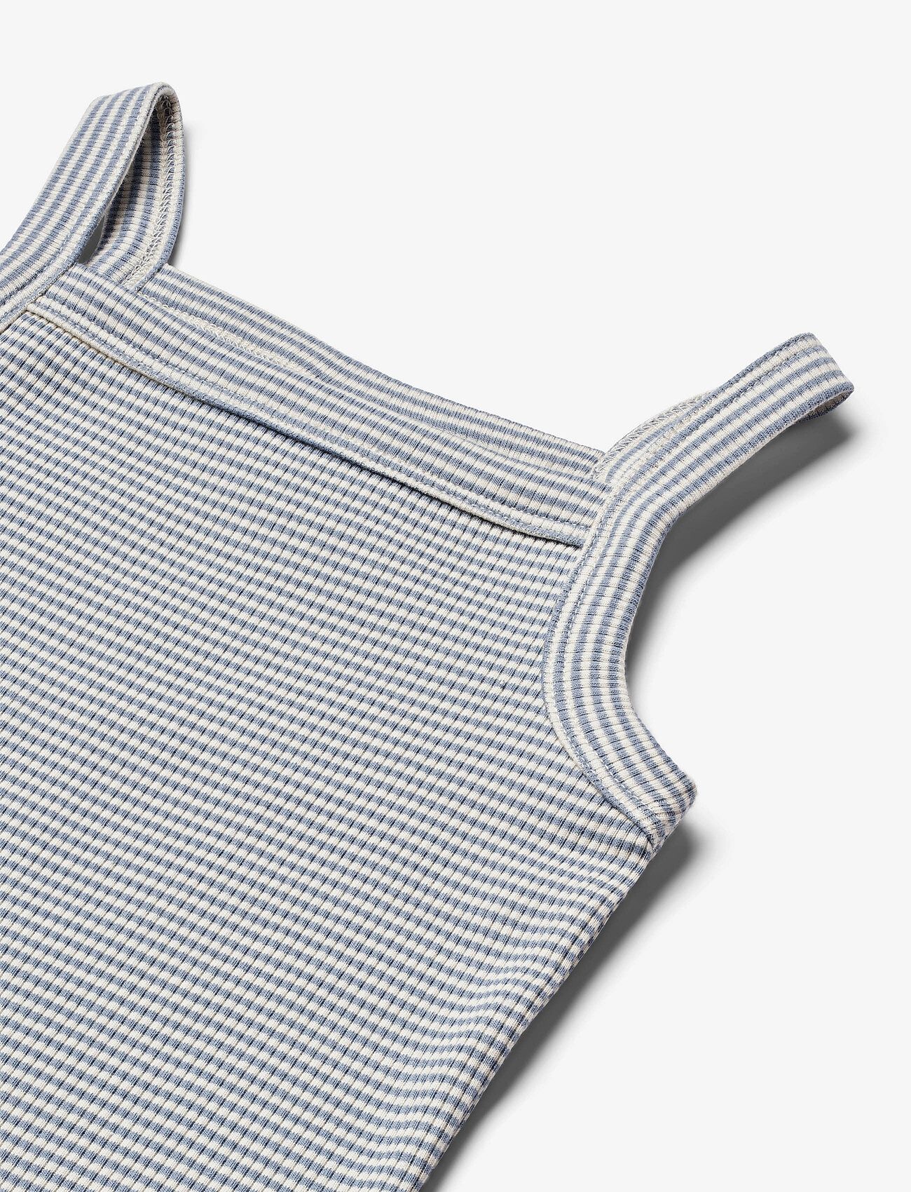 Wheat - Rib Top Shelly - blue stripe - 2