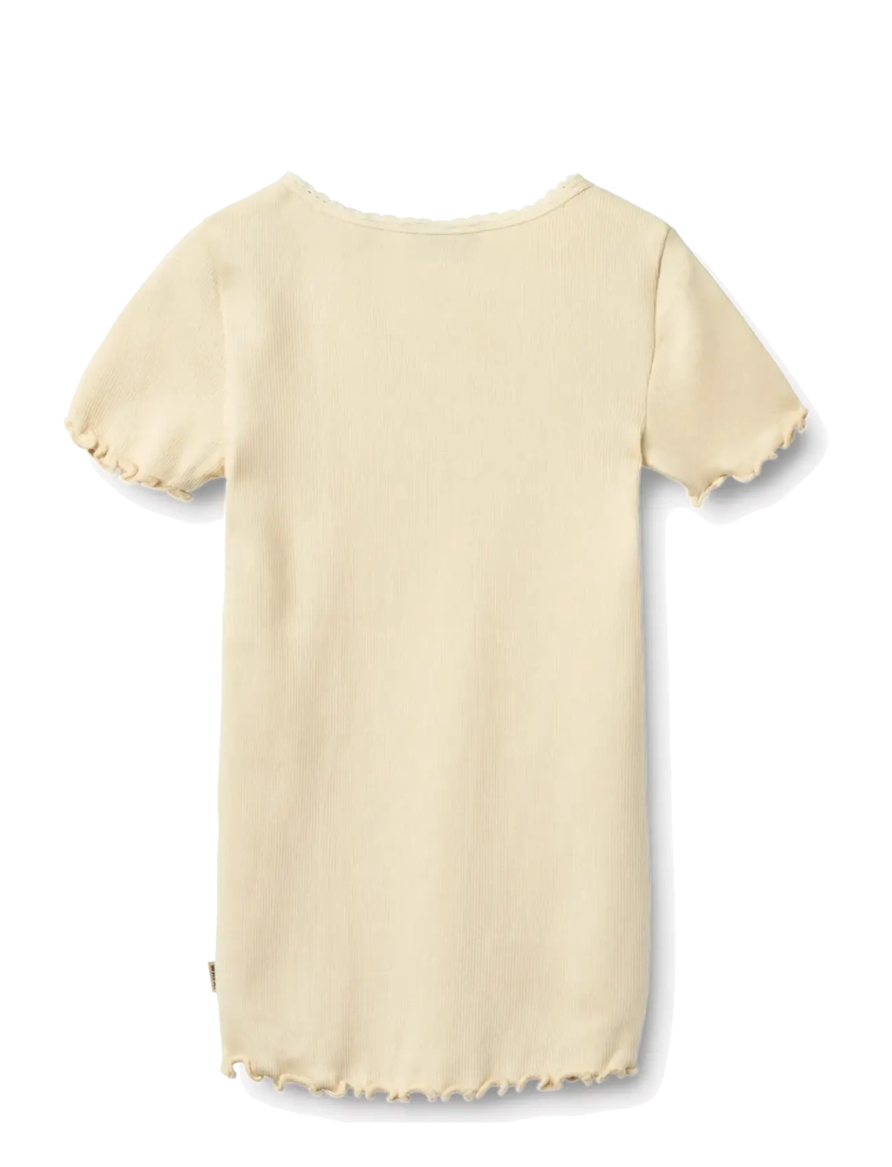 Wheat - Rib T-shirt S/S Katie - lühikeste varrukatega t-särgid - barely apricot - 1