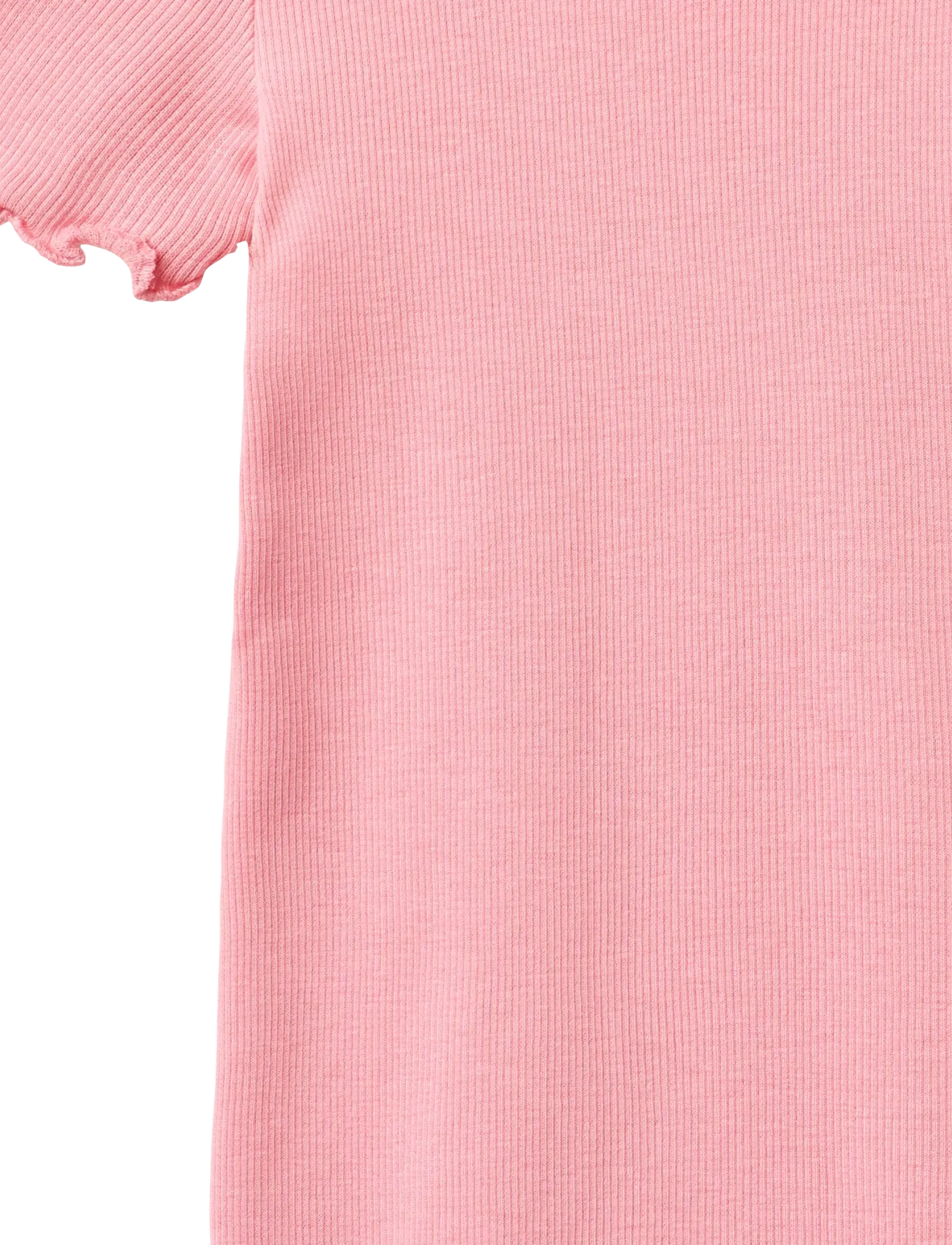 Wheat - Rib T-shirt S/S Katie - lühikeste varrukatega t-särgid - bubblegum - 2