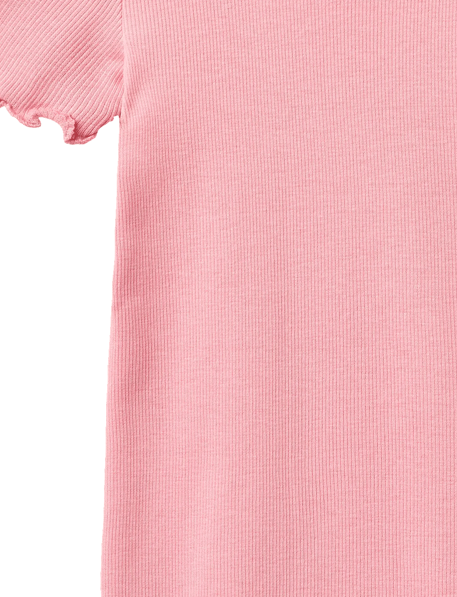 Wheat - Rib T-shirt S/S Katie - lühikeste varrukatega t-särgid - bubblegum - 2