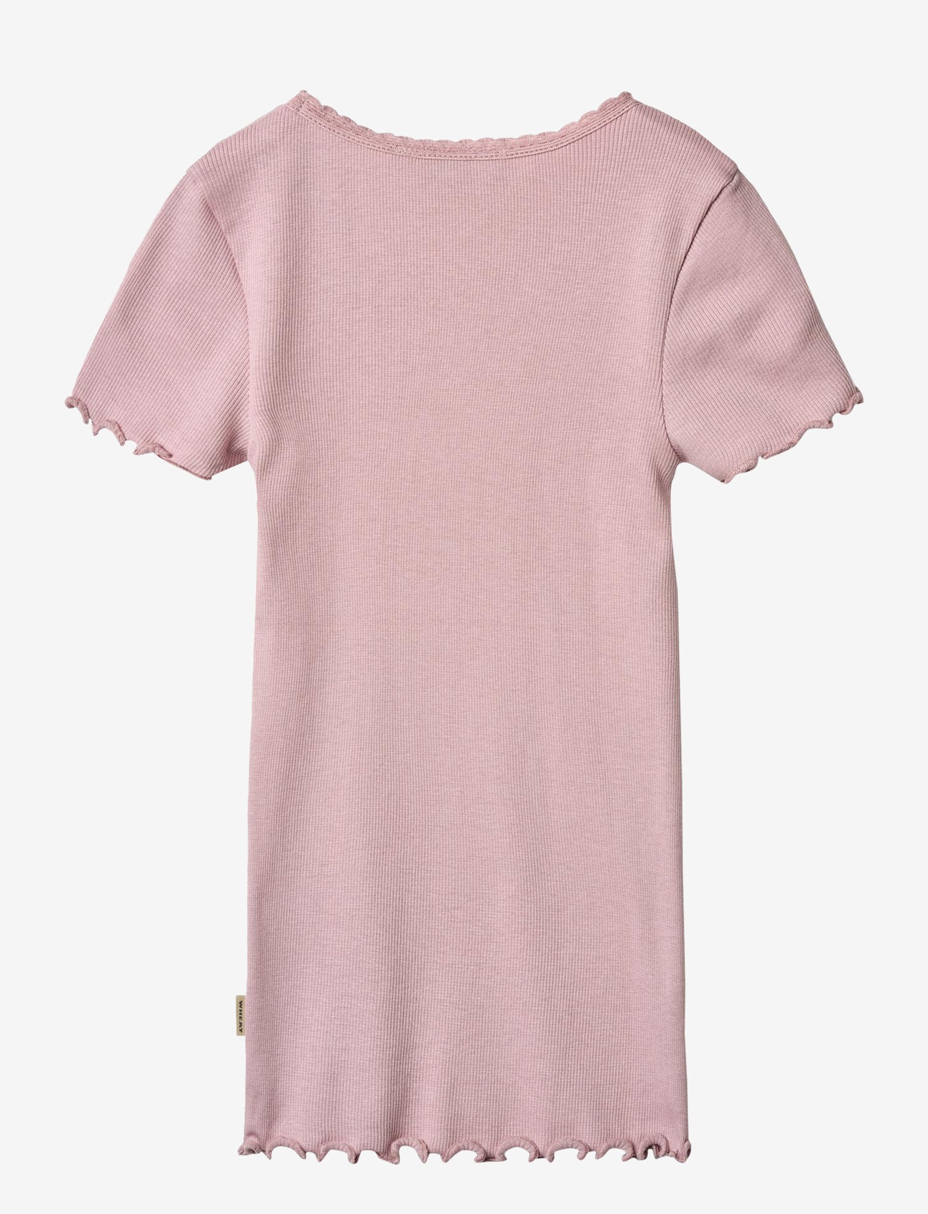 Wheat - Rib T-shirt S/S Katie - marškinėliai trumpomis rankovėmis - lavender mist - 1