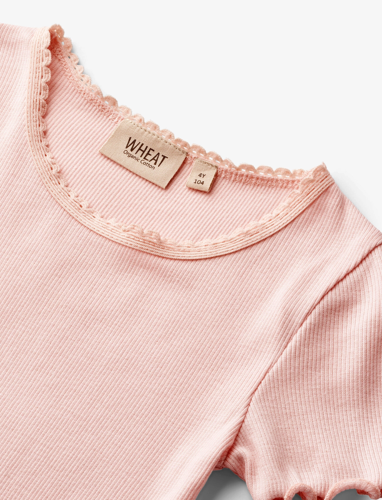 Wheat - Rib T-Shirt S/S Katie - rose ballet - 2