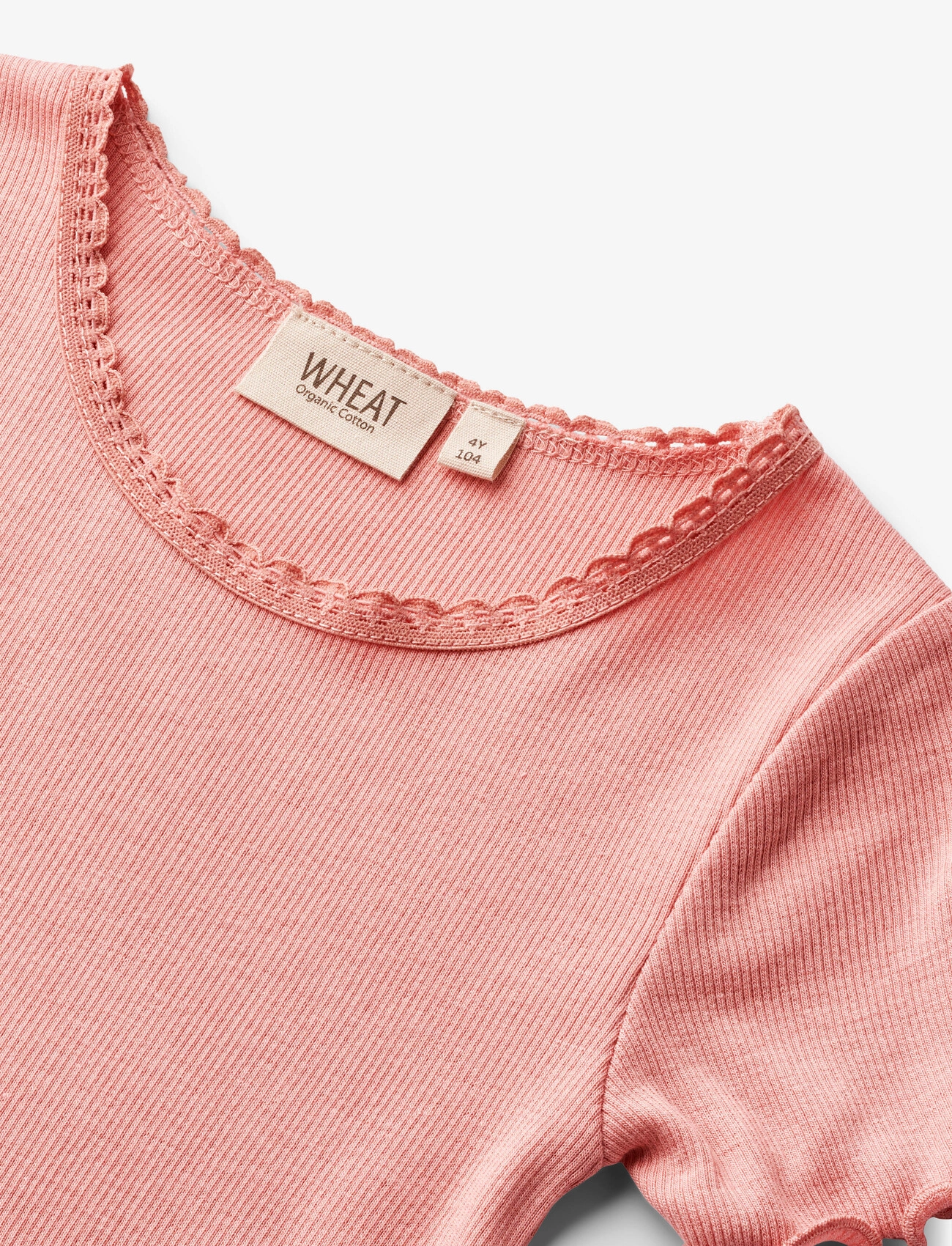 Wheat - Rib T-Shirt S/S Katie - rosette - 2