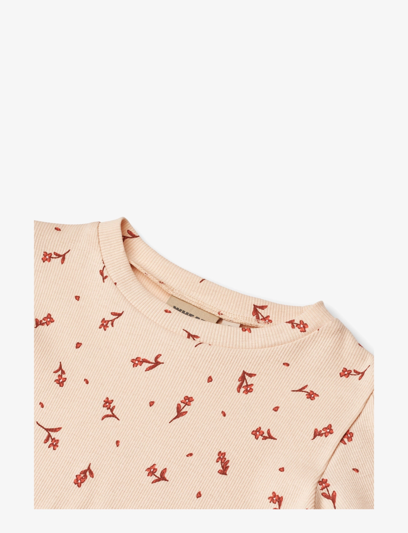 Wheat - T-Shirt S/S Iris - kortærmede - rose water flowers - 2