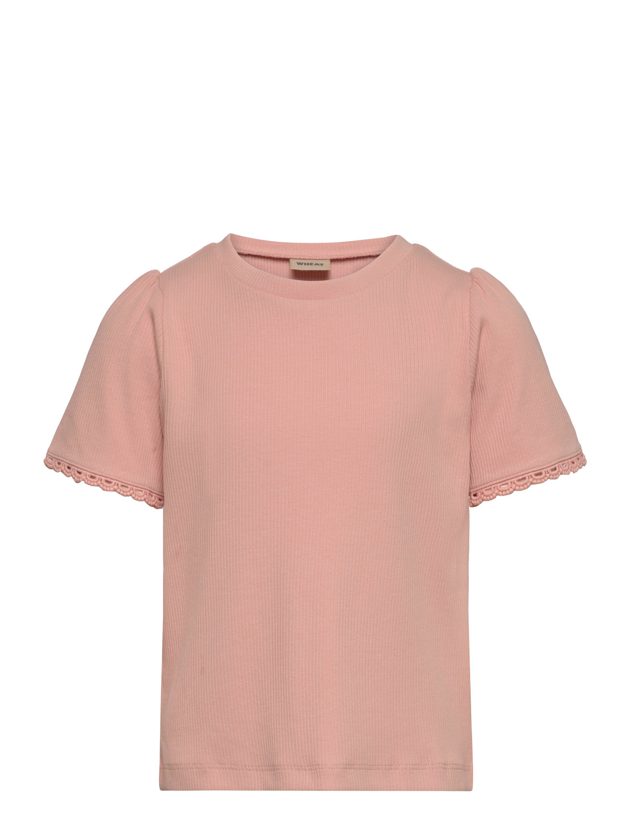Wheat - T-Shirt S/S Iris - soft coral - 0