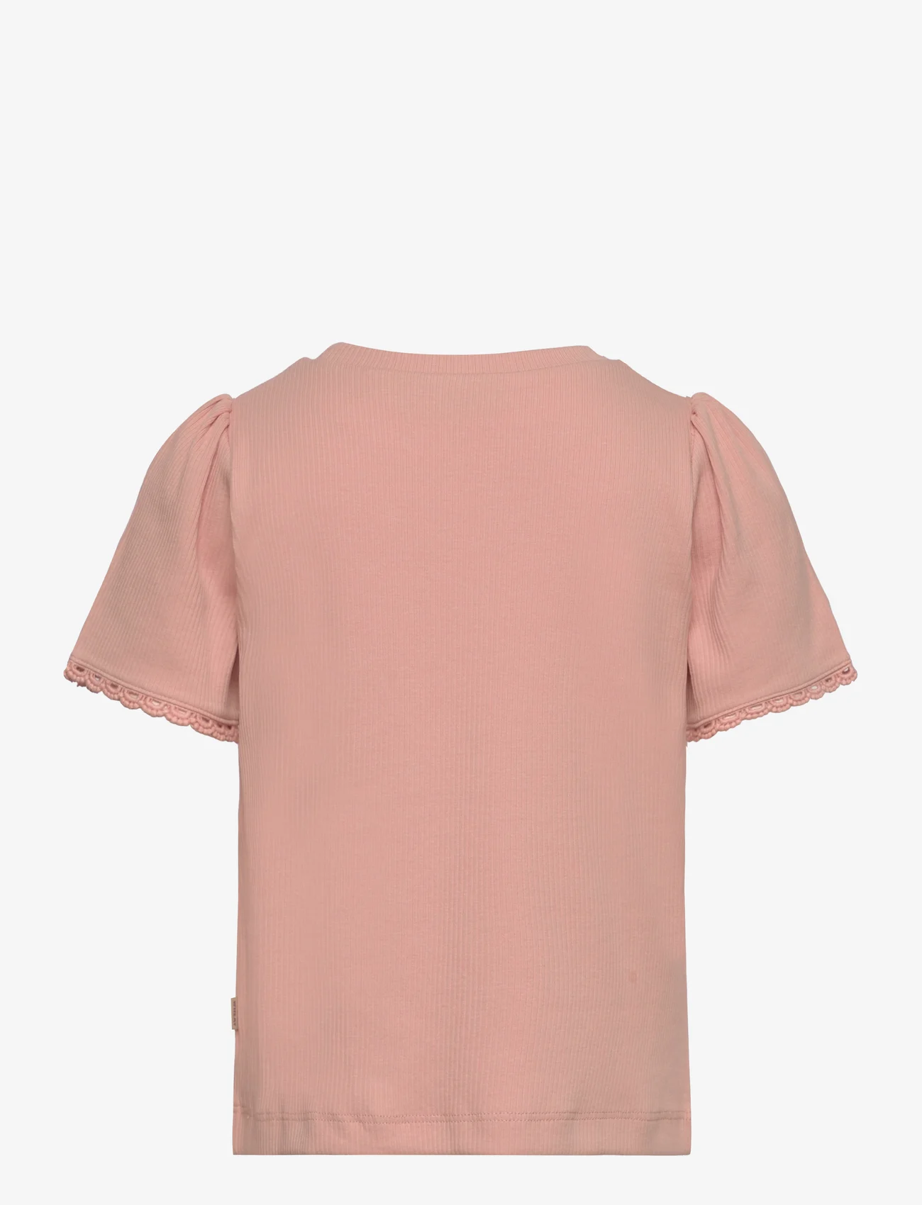 Wheat - T-Shirt S/S Iris - kortærmede t-shirts - soft coral - 1