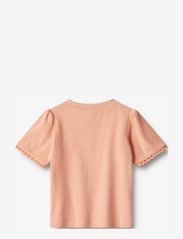 Wheat - T-Shirt S/S Iris - kortærmede t-shirts - soft coral - 2