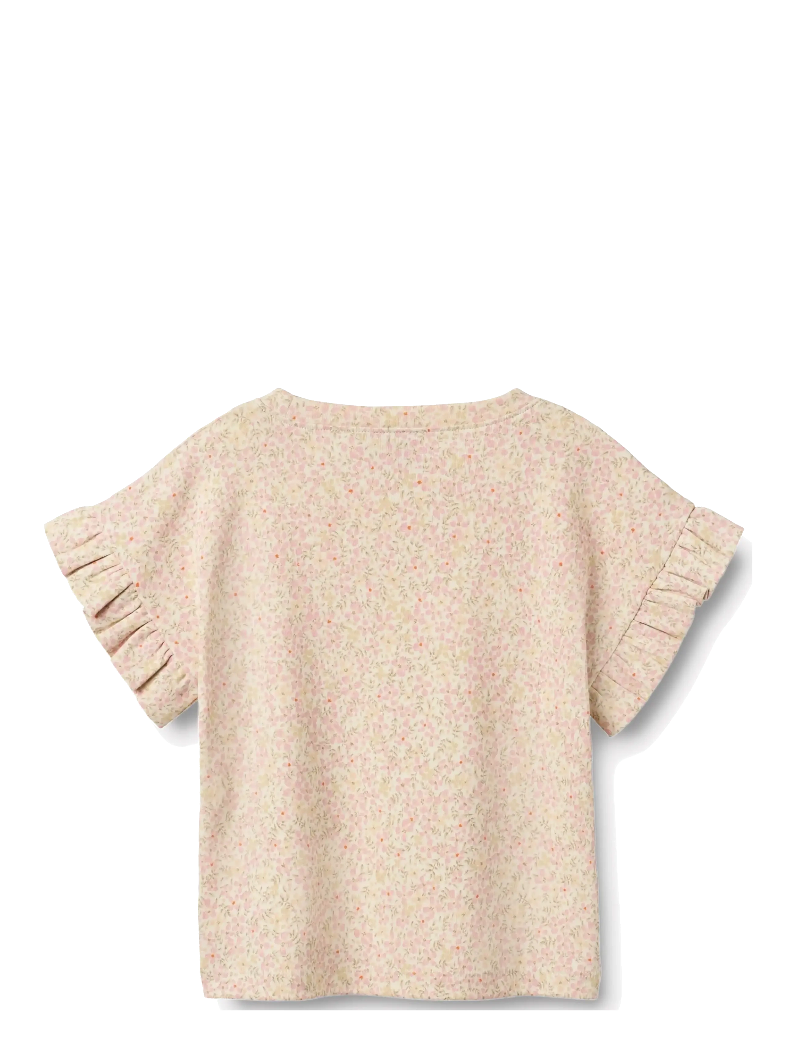 Wheat - Set T-shirt & Shorts Ally - coral flowers - 3