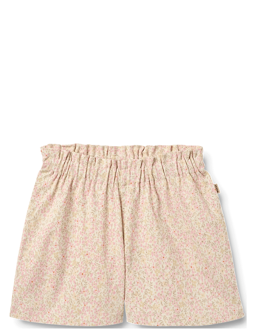 Wheat - Set T-shirt & Shorts Ally - coral flowers - 4