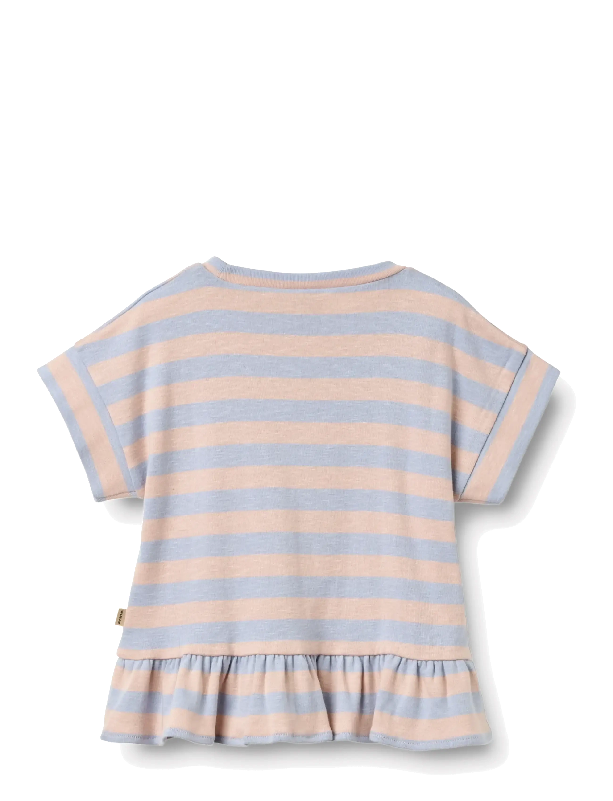 Wheat - T-shirt S/S Marie - kurzärmelige - powder stripe - 1