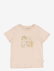 T-Shirt Vegetables Embroidery - ROSE DUST