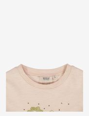 Wheat - T-Shirt Vegetables Embroidery - rose dust - 2
