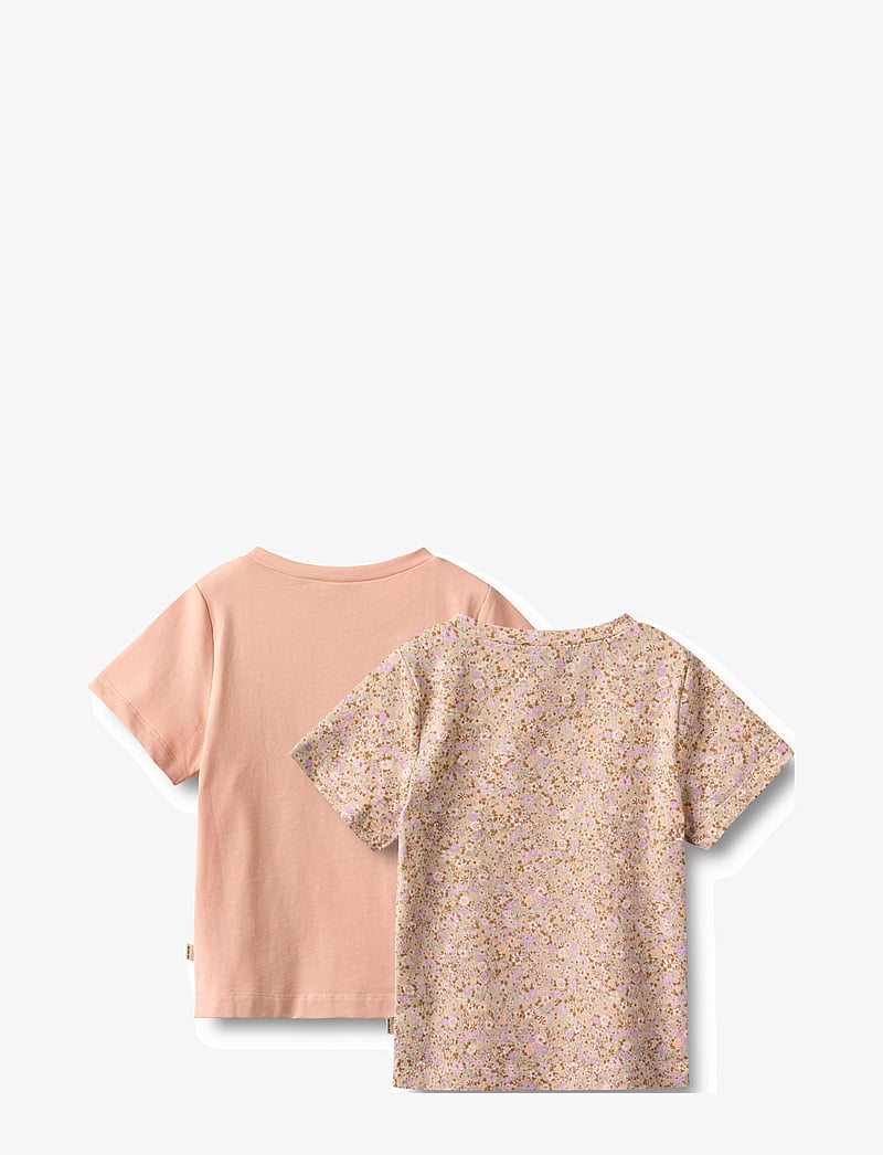 Wheat - 2 T-Shirt S/S Manna - kurzärmelige - lilac flower meadow - 1