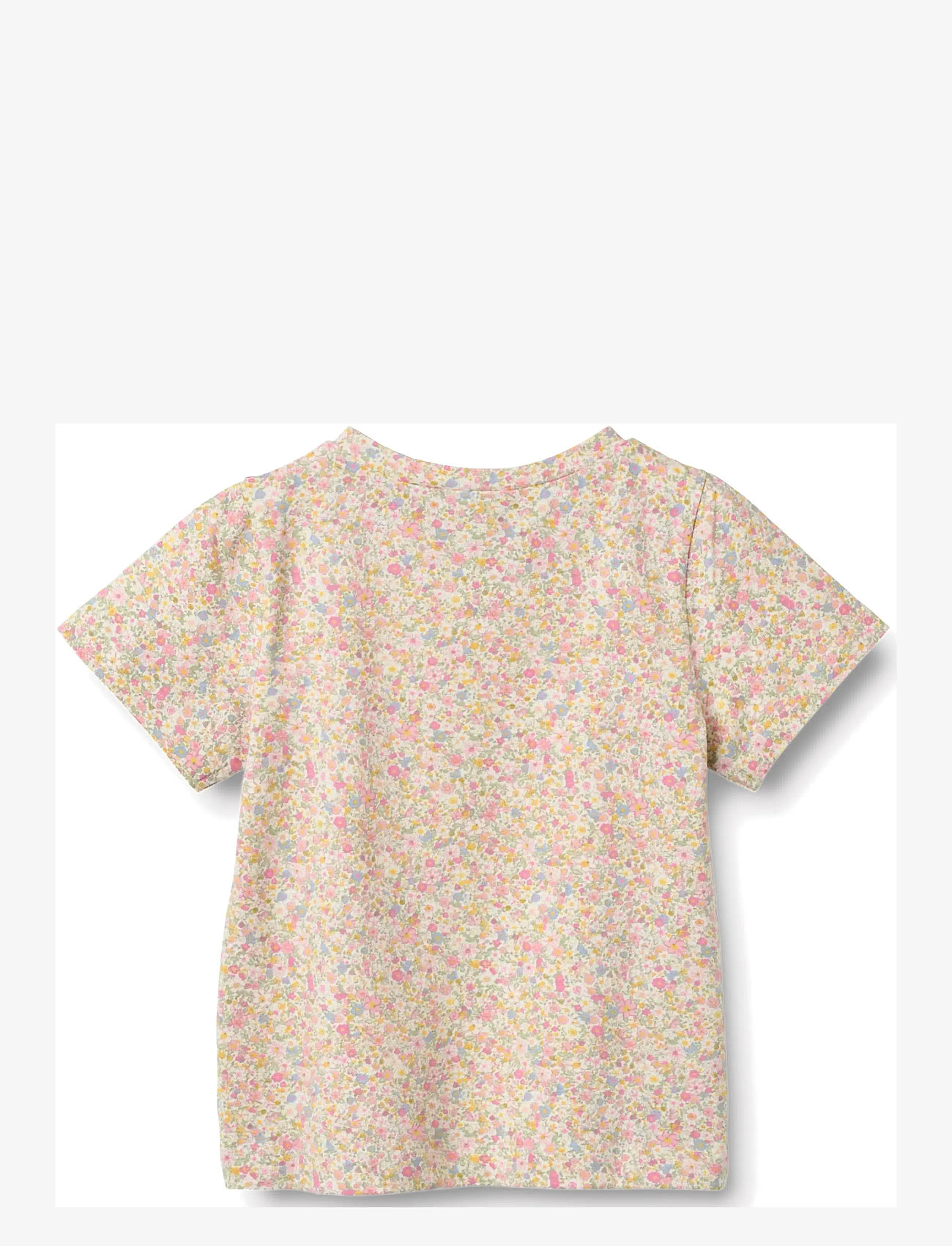 Wheat - T-Shirt S/S Manna - kortærmede t-shirts - blush flower meadow - 1