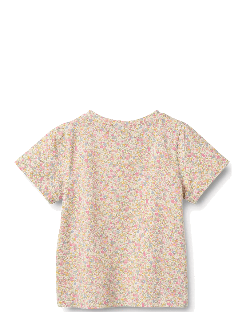 Wheat - T-Shirt S/S Manna - lühikeste varrukatega t-särgid - blush flower meadow - 1