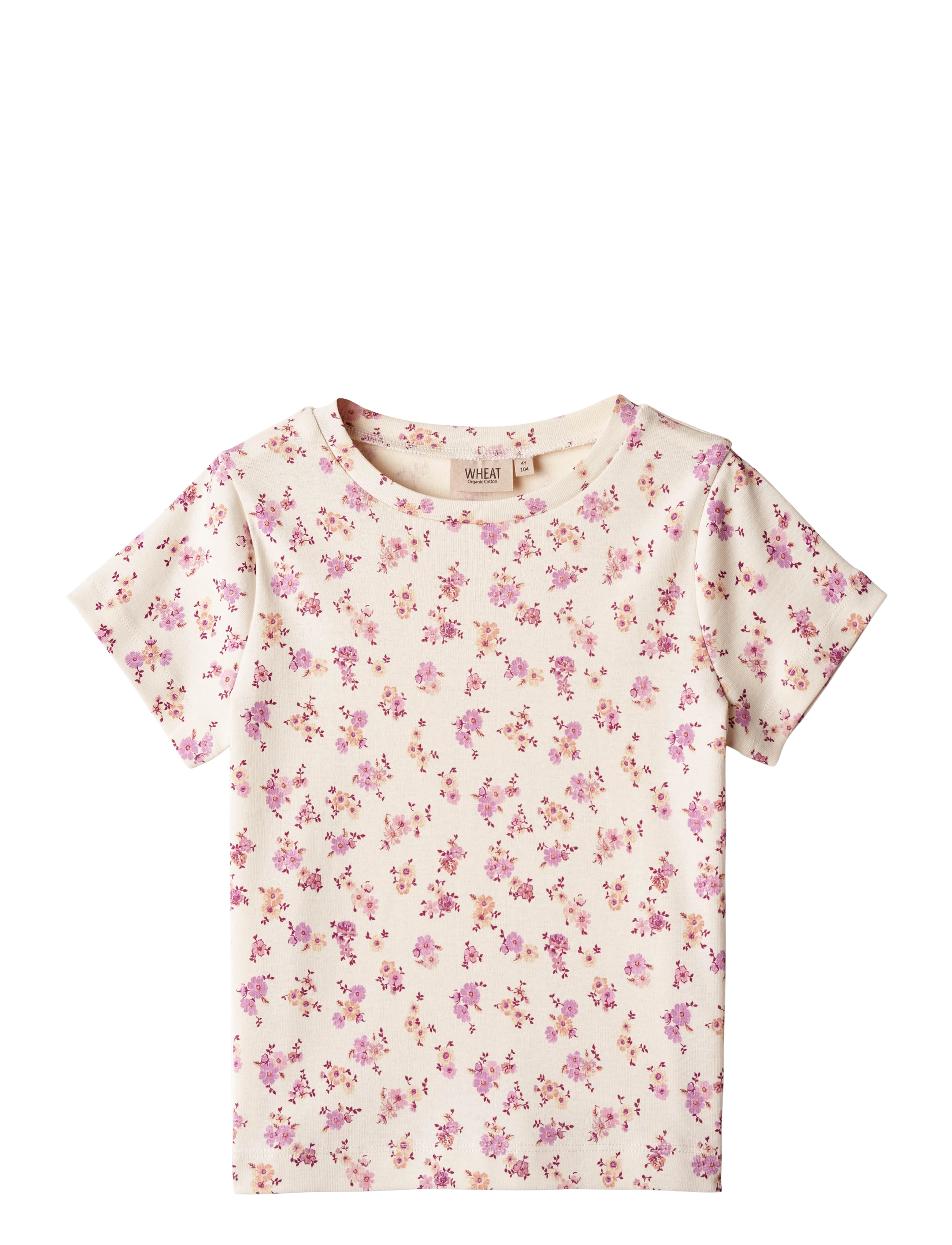 WHEAT T-Shirt S/S Manna Patterned - 140 - Kinder