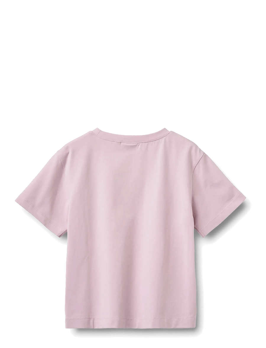 Wheat - T-shirt S/S Ella - kortärmade t-shirts - lavender glow - 1