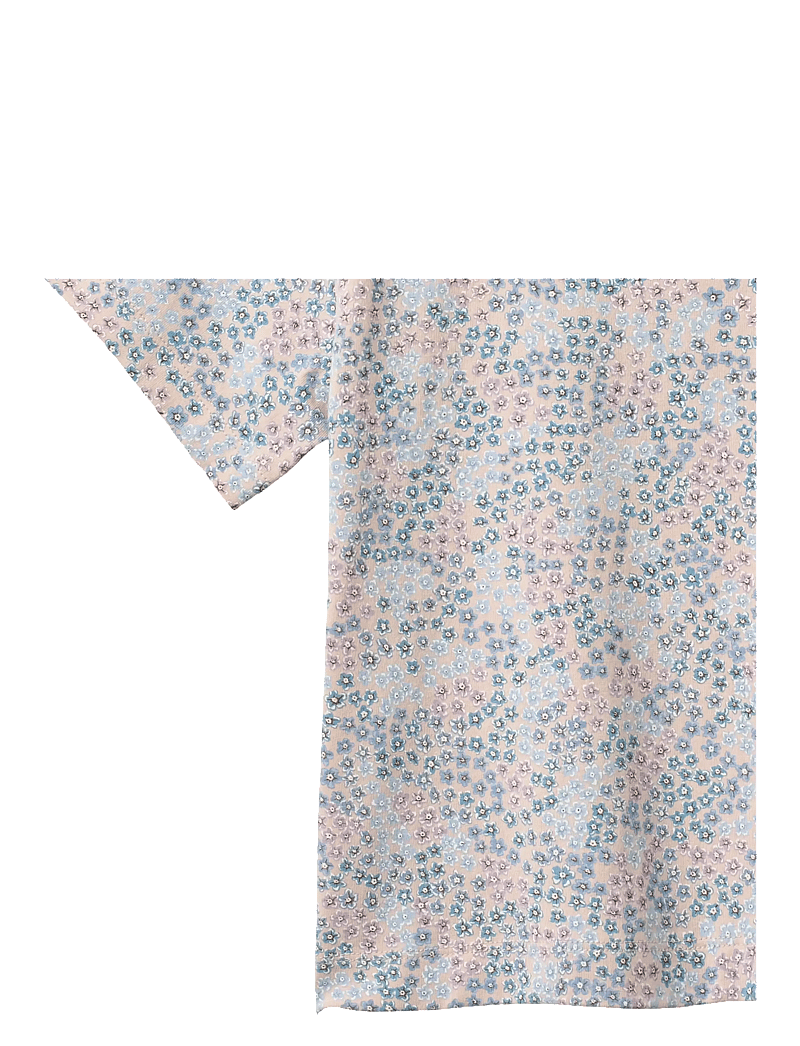 Wheat - T-shirt S/S Ella - kortærmede t-shirts - powder blue flowers - 2