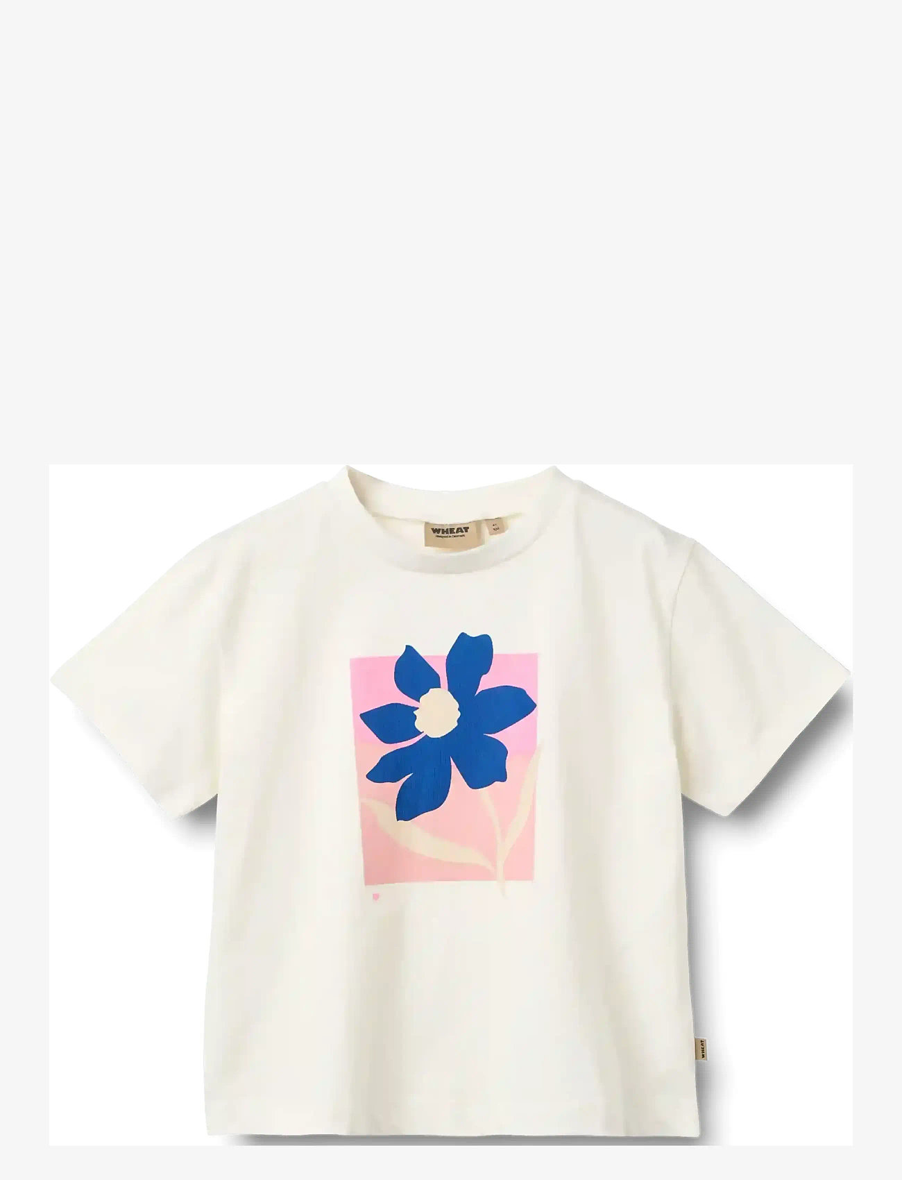 Wheat - T-shirt S/S Mirsa - kortærmede t-shirts - cloud - 0