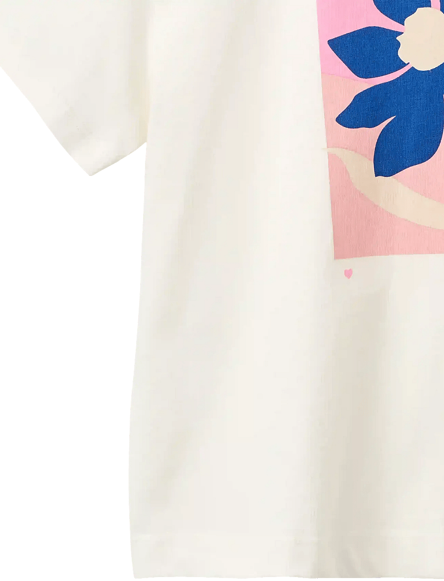 Wheat - T-shirt S/S Mirsa - lühikeste varrukatega t-särgid - cloud - 2