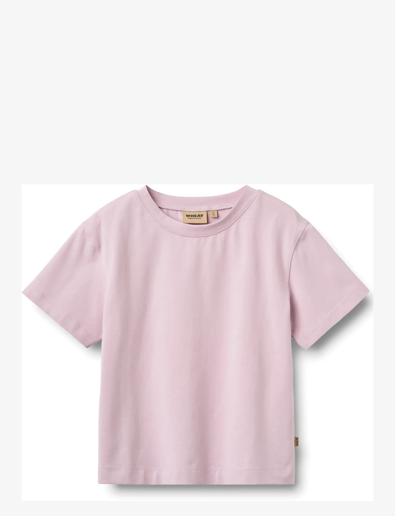 Wheat - 2 T-shirt S/S Ella - kortærmede t-shirts - magenta heart flowers - 4