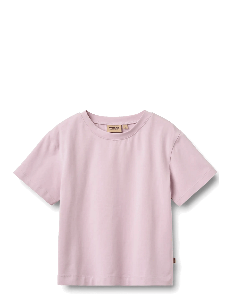 Wheat - 2 T-shirt S/S Ella - kurzärmelige - magenta heart flowers - 4