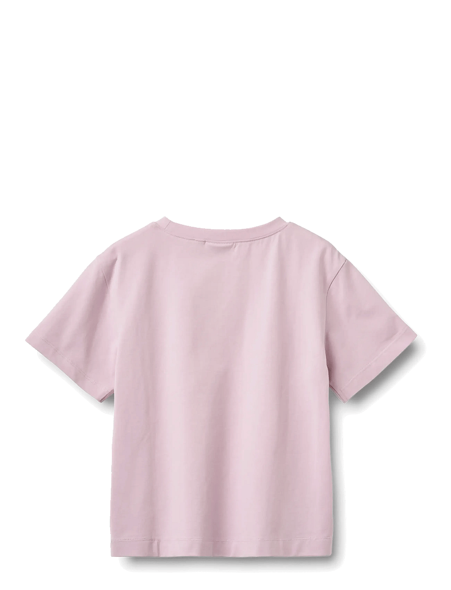Wheat - 2 T-shirt S/S Ella - kurzärmelige - magenta heart flowers - 5