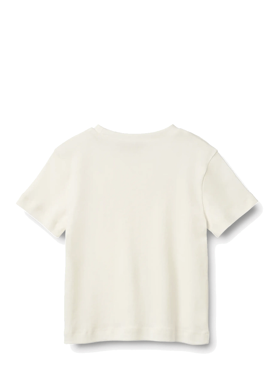 Wheat - T-shirt S/S Elsine - lühikeste varrukatega t-särgid - ivory - 1