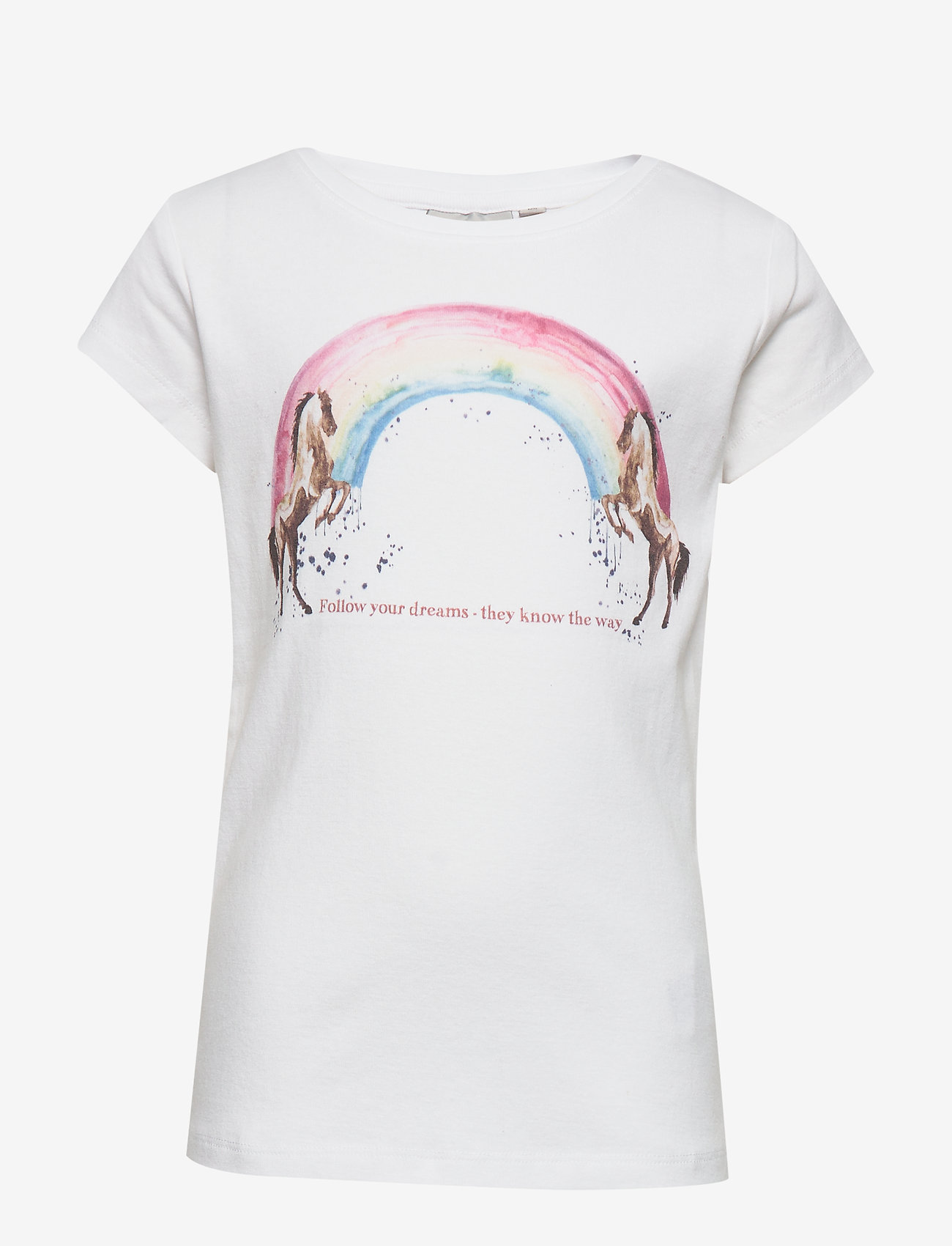 Wheat - T-Shirt Rainbow - white - 0