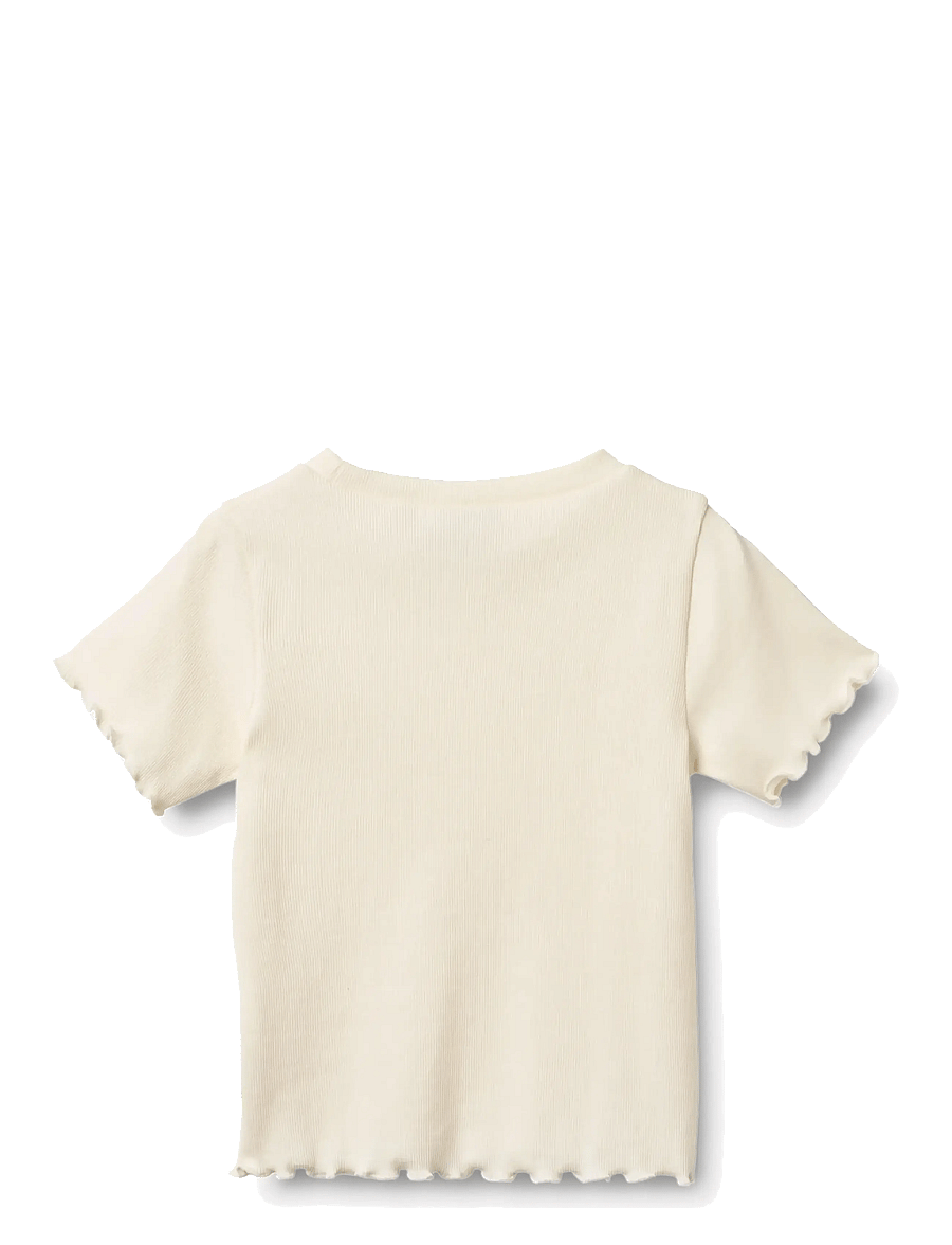 Wheat - 2 Rib T-shirt S/S Alicia - kurzärmelige - rose flowers - 5