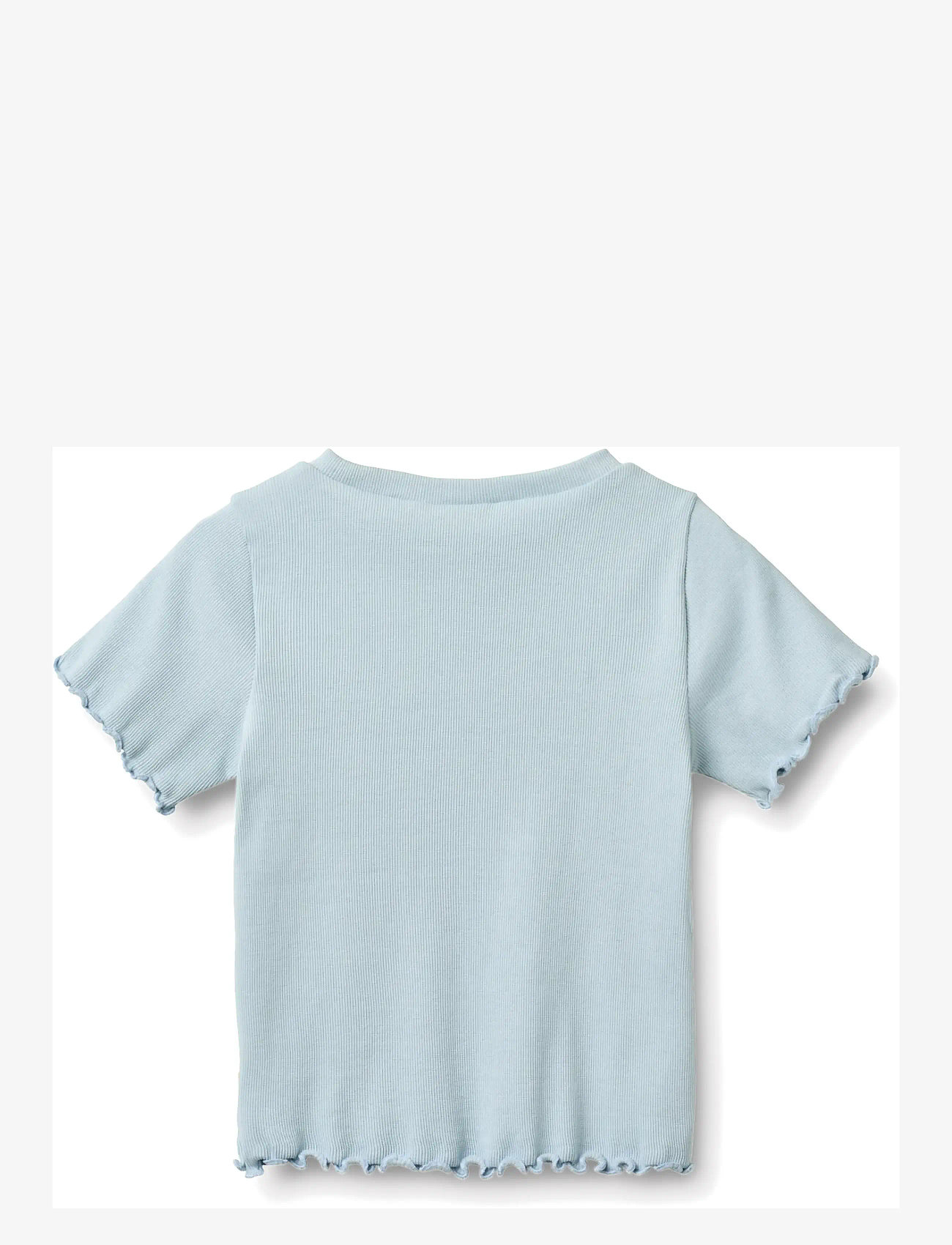 Wheat - Rib T-shirt S/S Alicia - t-krekli ar īsām piedurknēm - summer sky - 1
