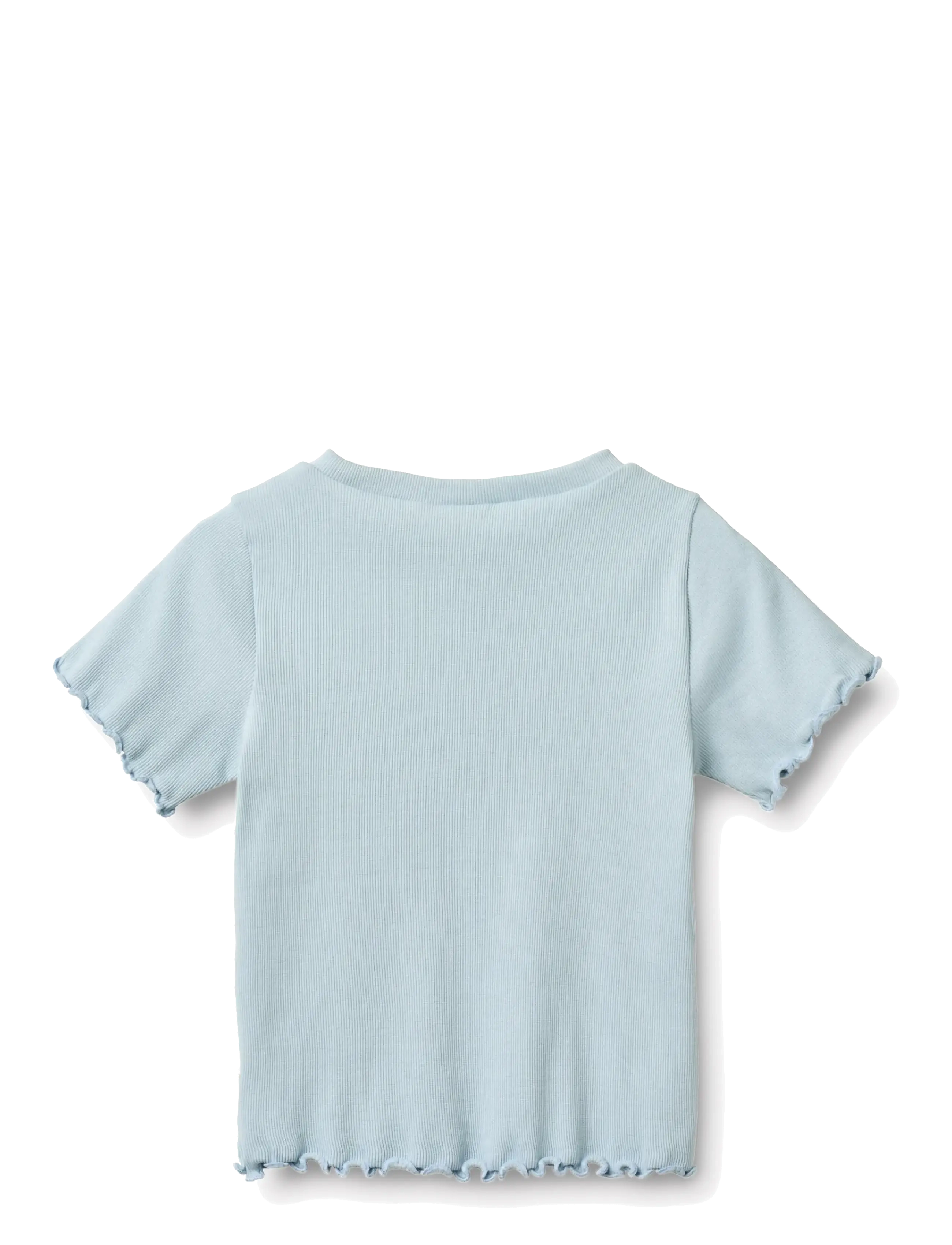 Wheat - Rib T-shirt S/S Alicia - t-krekli ar īsām piedurknēm - summer sky - 1