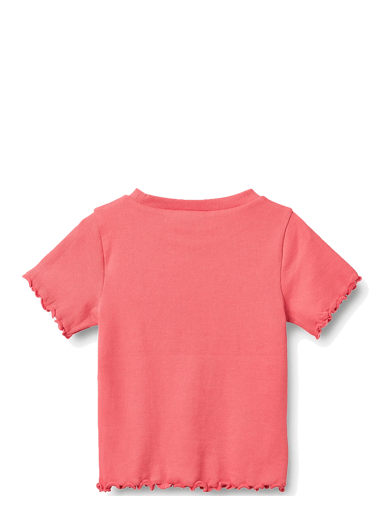 Wheat - Rib T-shirt S/S Alicia - marškinėliai trumpomis rankovėmis - watermelon - 1