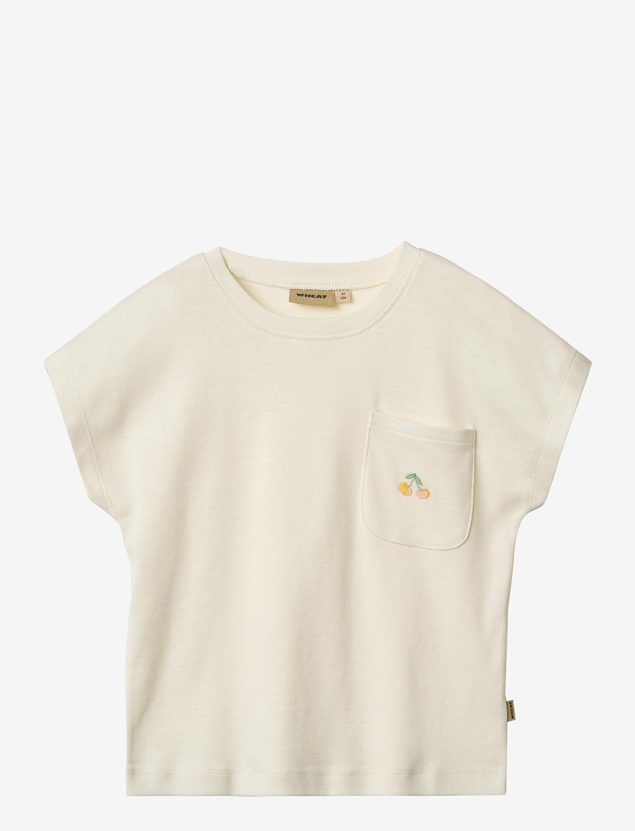 Wheat - T-Shirt S/S Signe - kortærmede t-shirts - ivory - 0