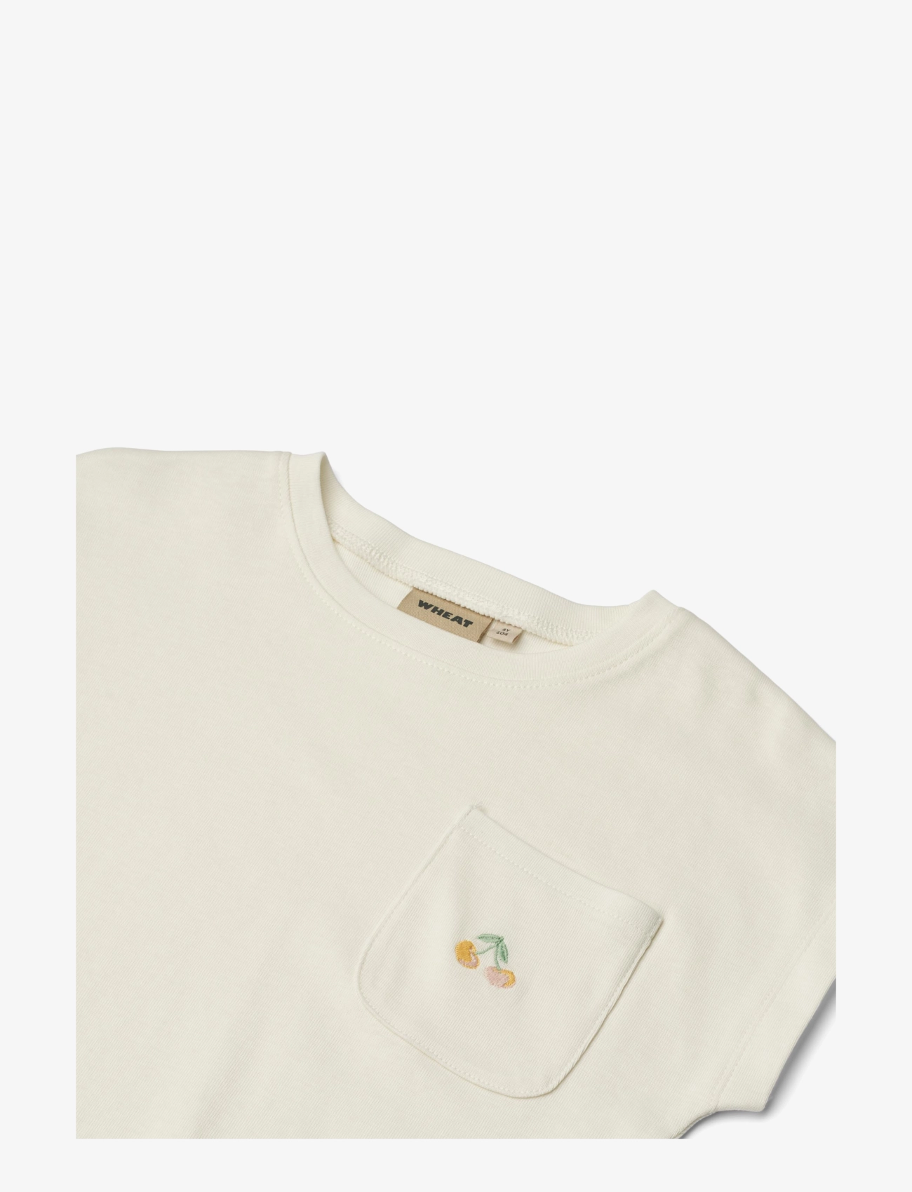 Wheat - T-Shirt S/S Signe - ivory - 2