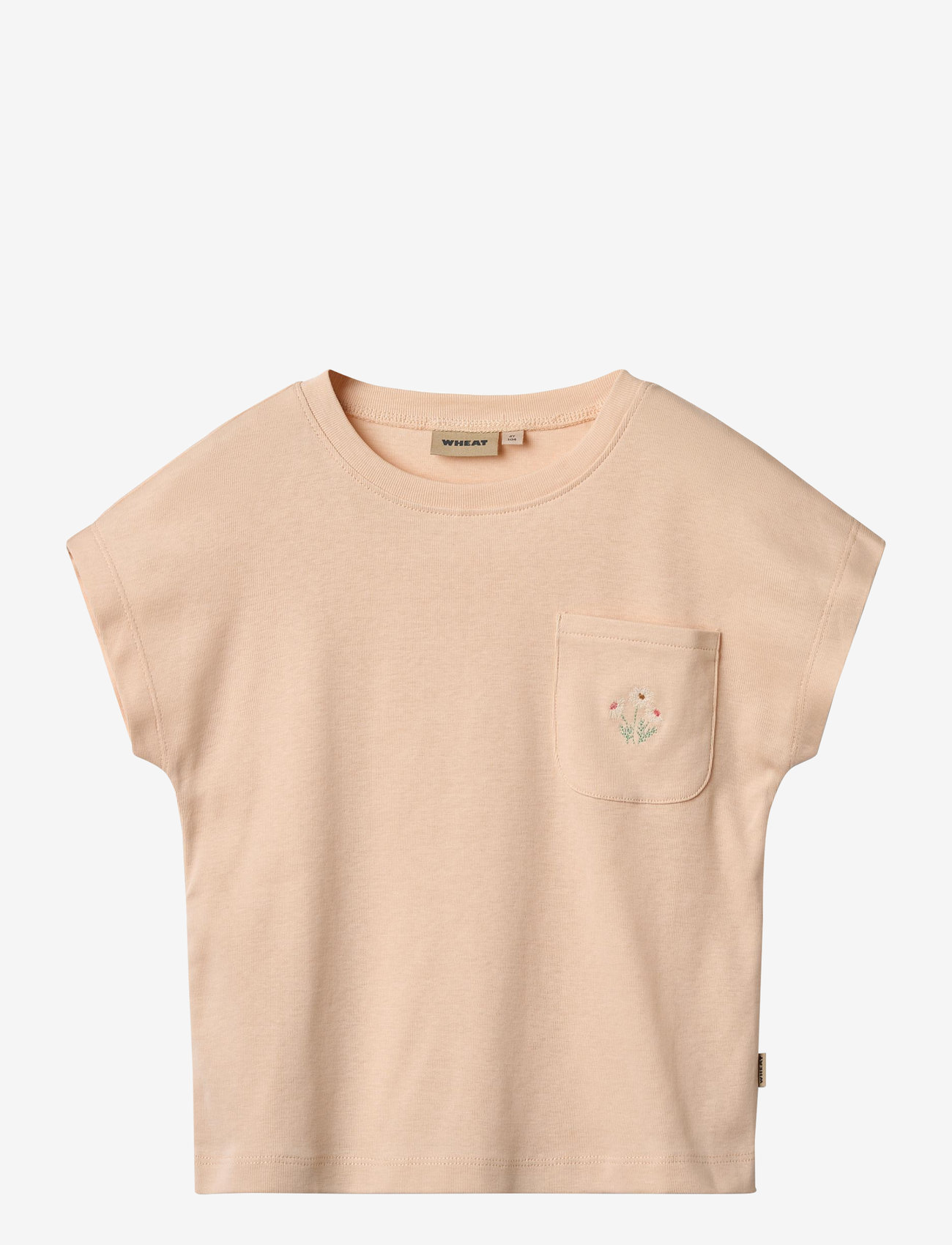 Wheat - T-Shirt S/S Signe - kortærmede t-shirts - rose water - 0