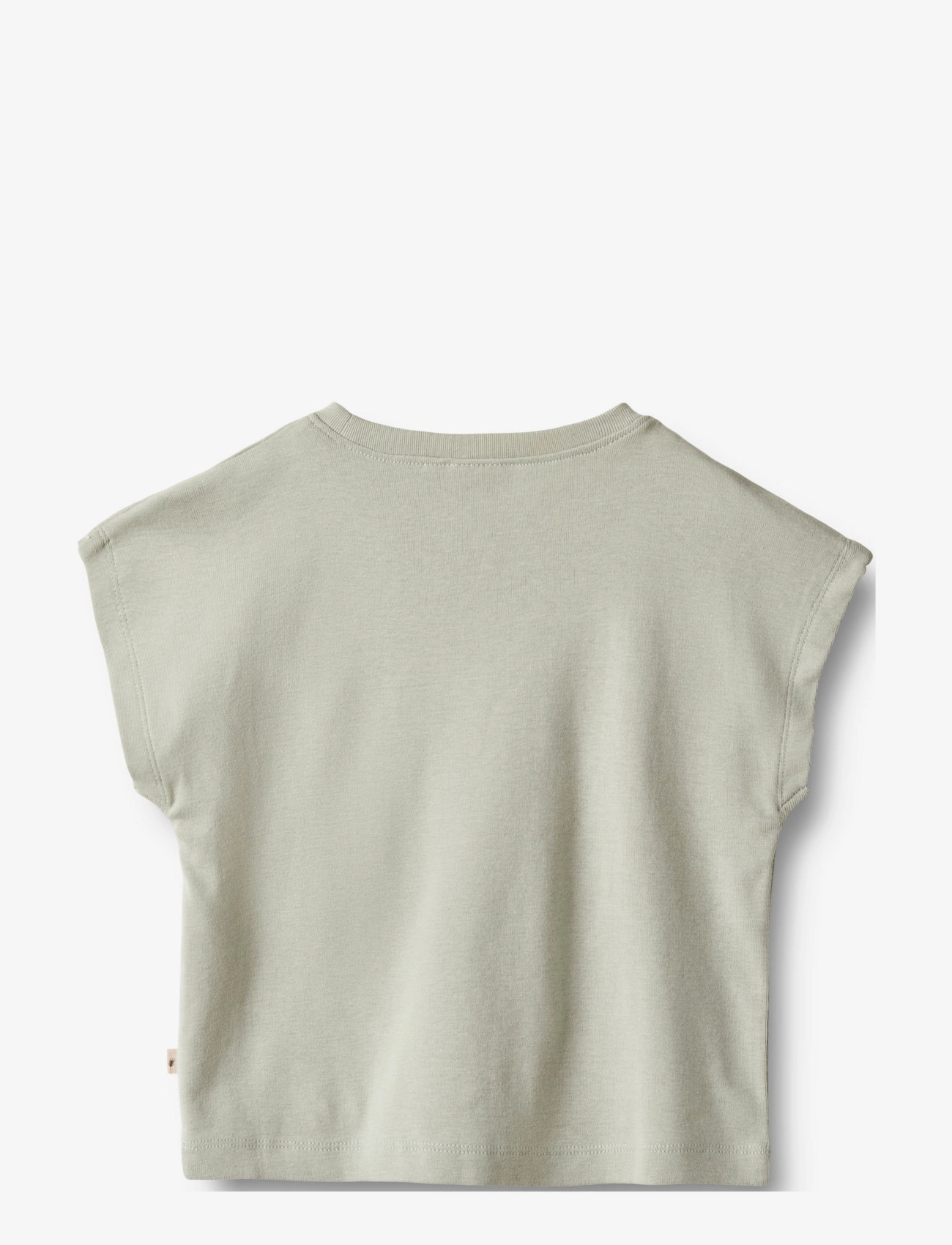 Wheat - T-Shirt S/S Signe - sea mist - 1